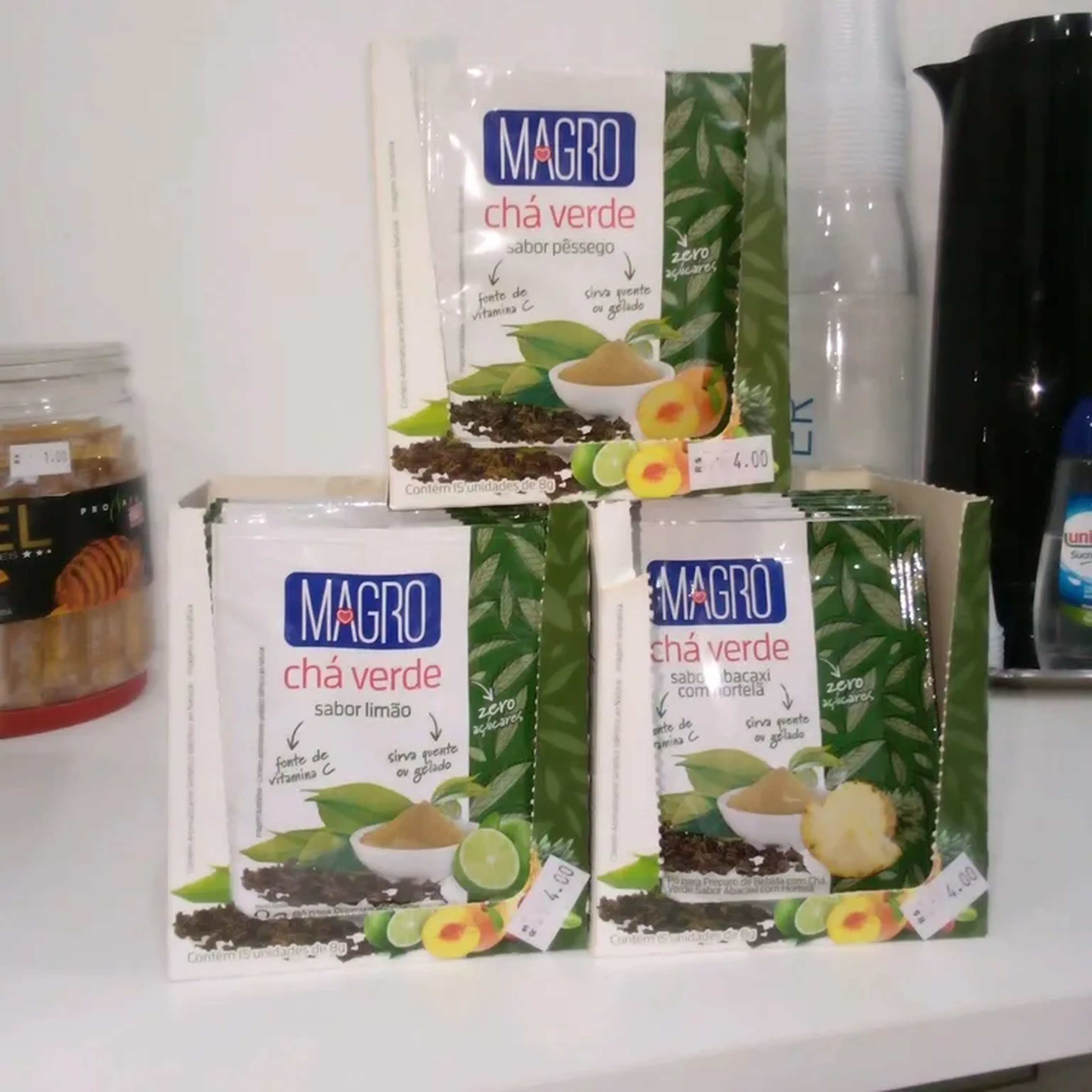 CHÁ VERDE - MAGRO - SABORES imagem