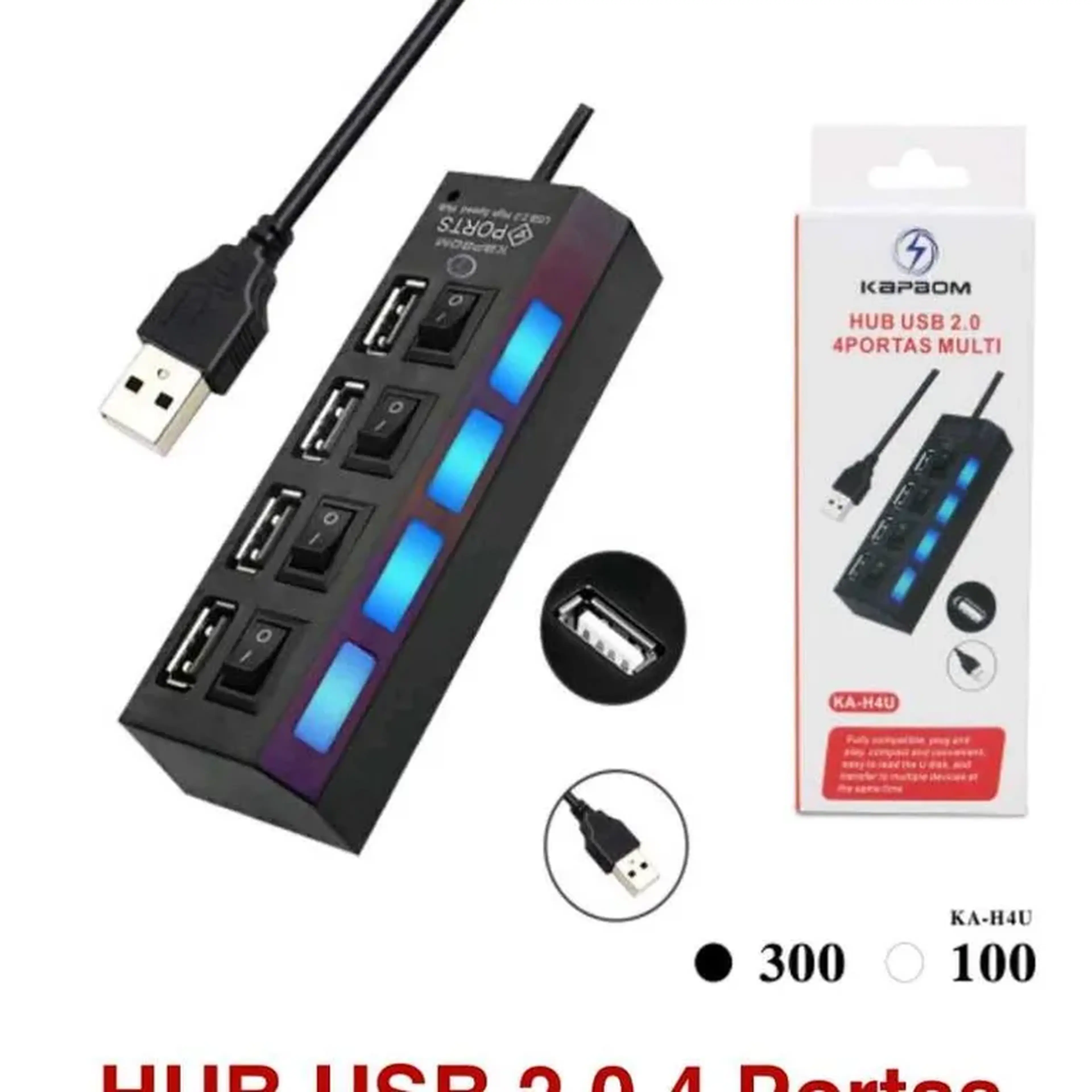 HUB USB 2.0 4 PORTAS imagem