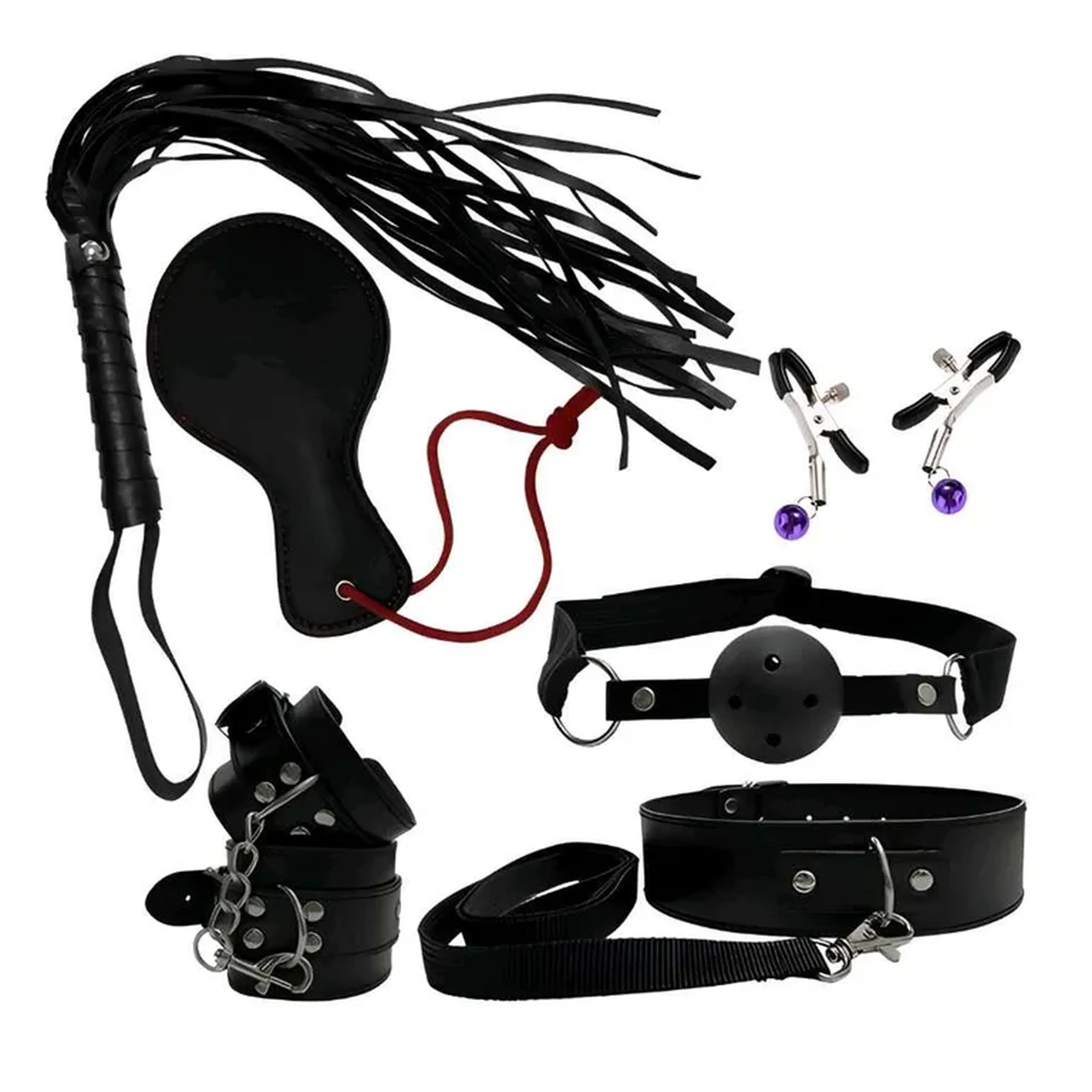 Kit bondage 7 peças imagem