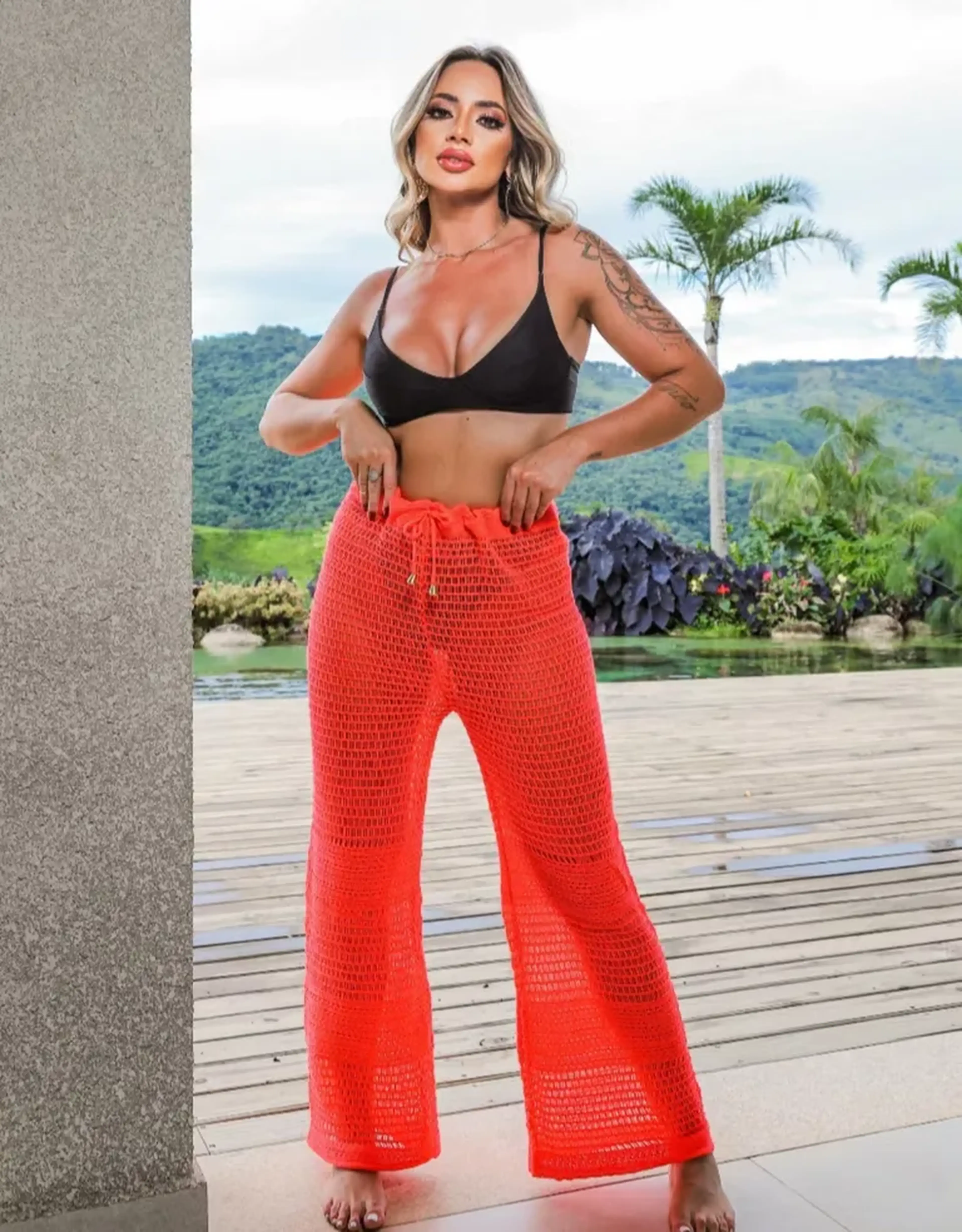 Calça saída de banho imagem
