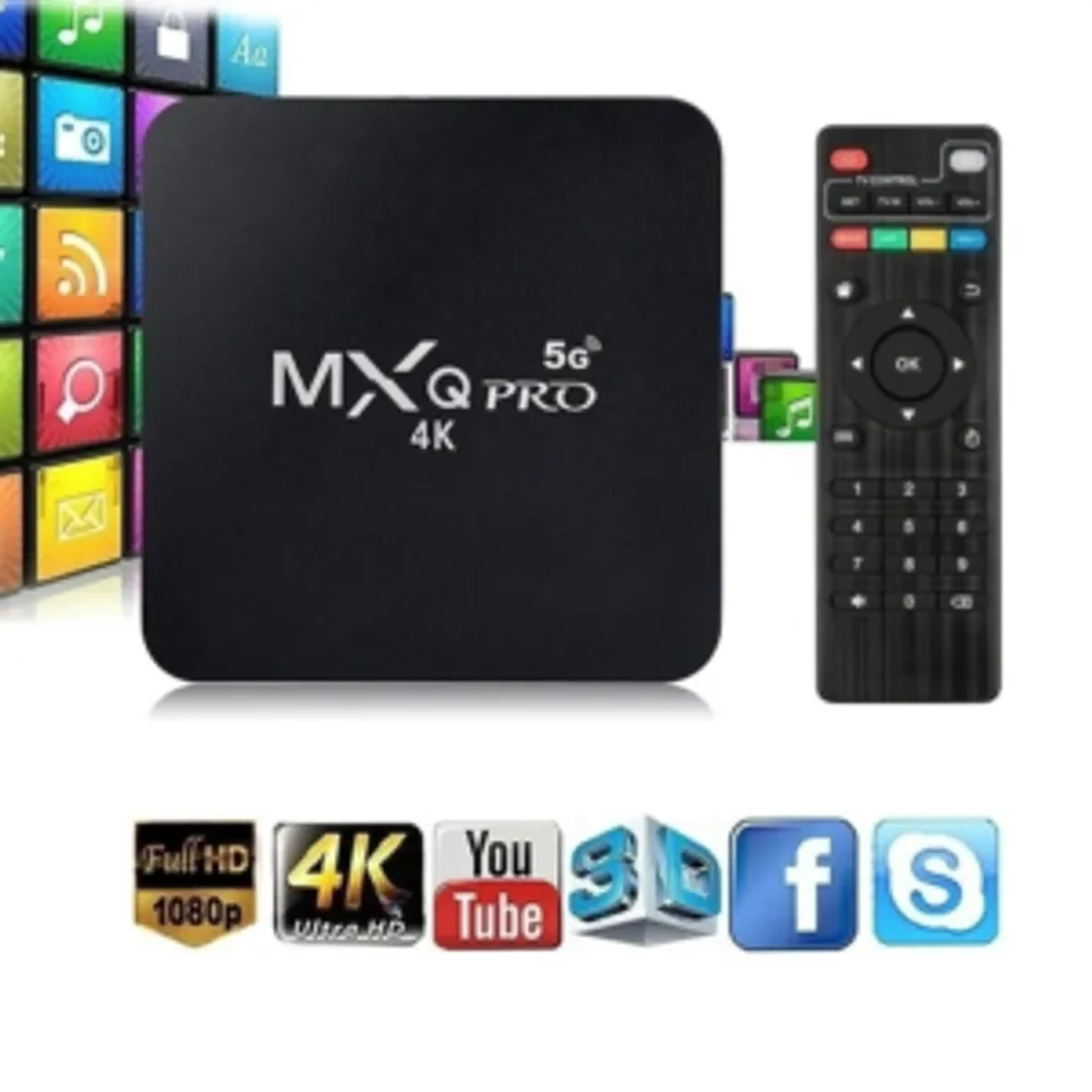 TV BOX MXQ PRO 4K imagem