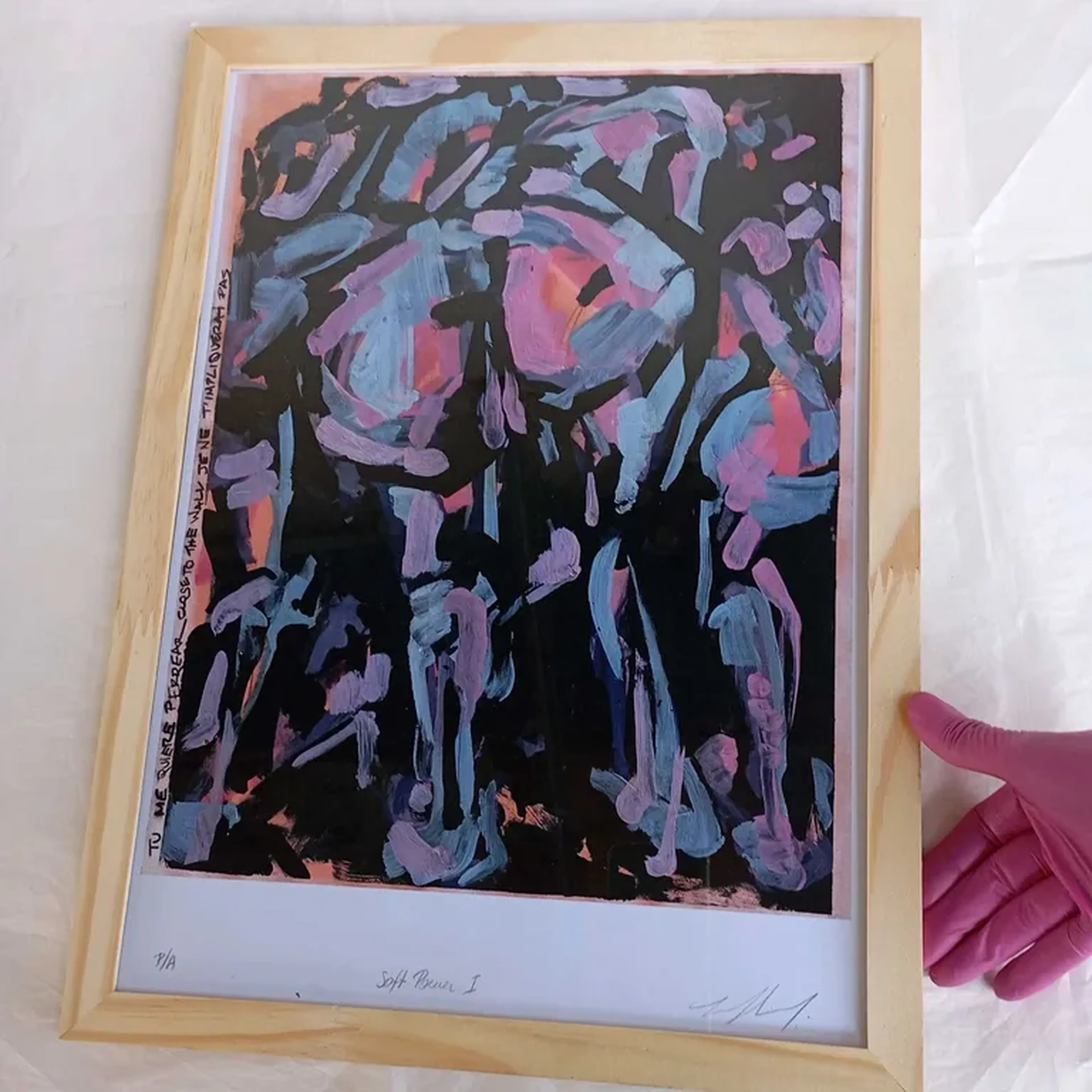 Soft Power I - 30x42 cm moldura plana imagem