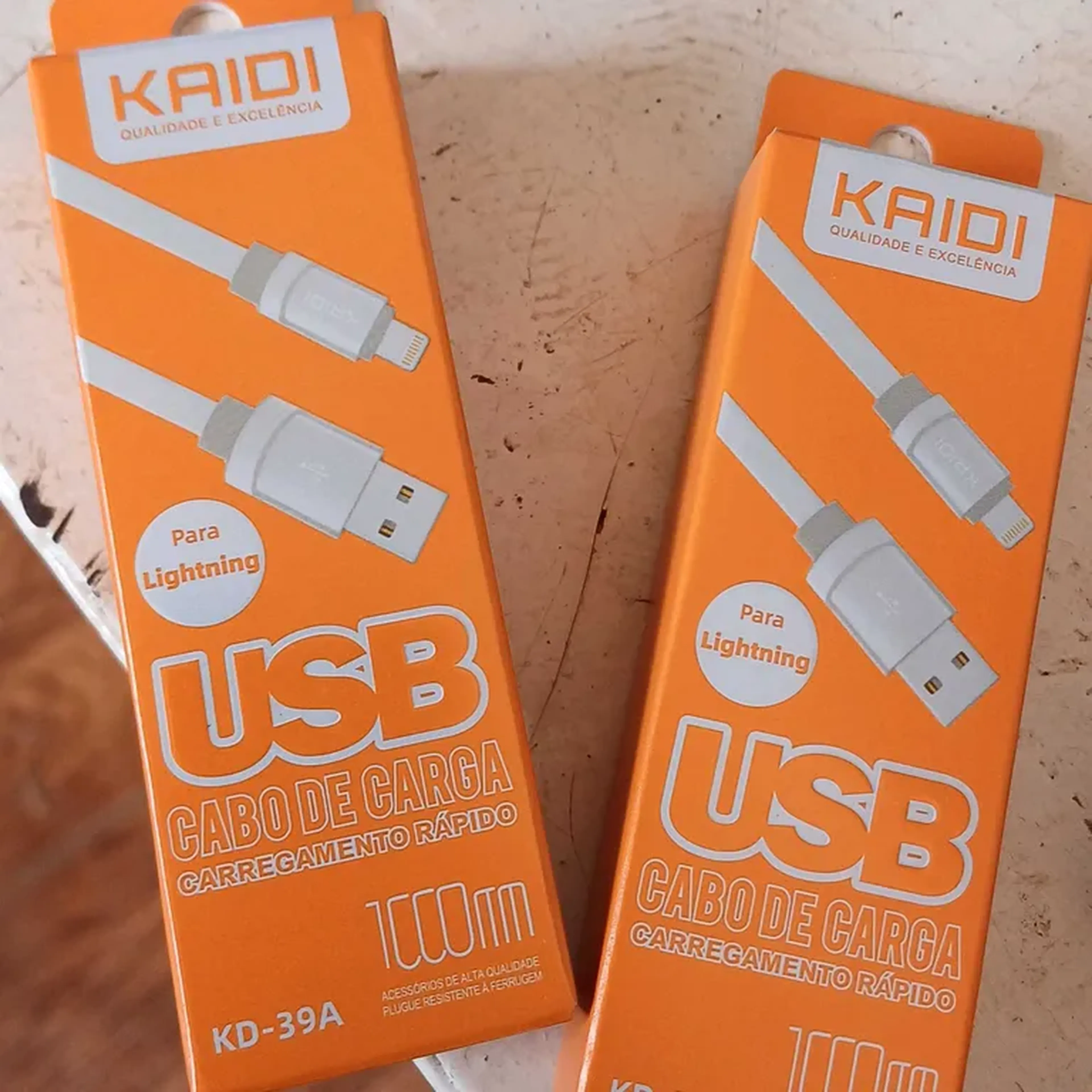 Cabo Lightning Apple Mod. Kd-39A imagem