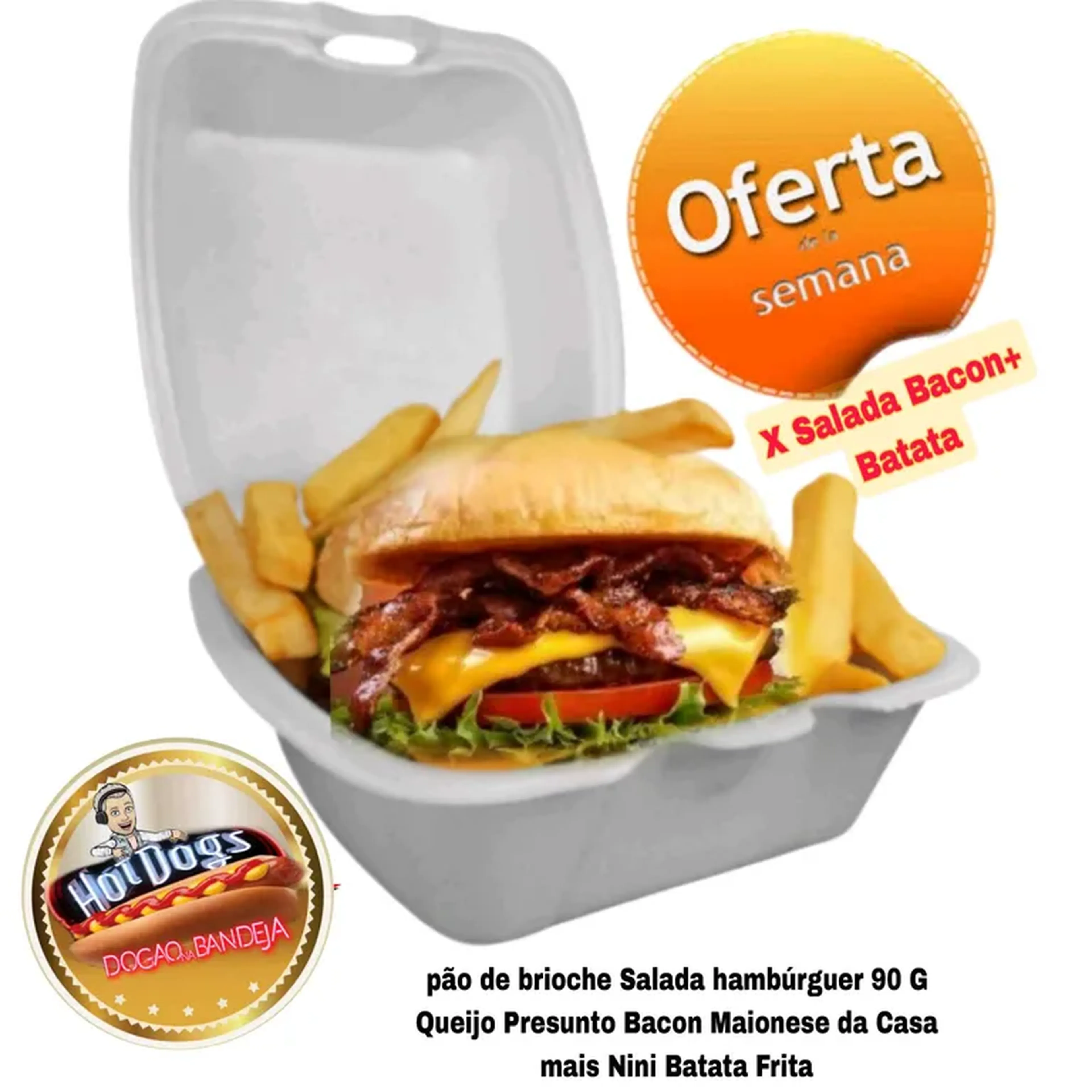 X-Bacon Batata imagem