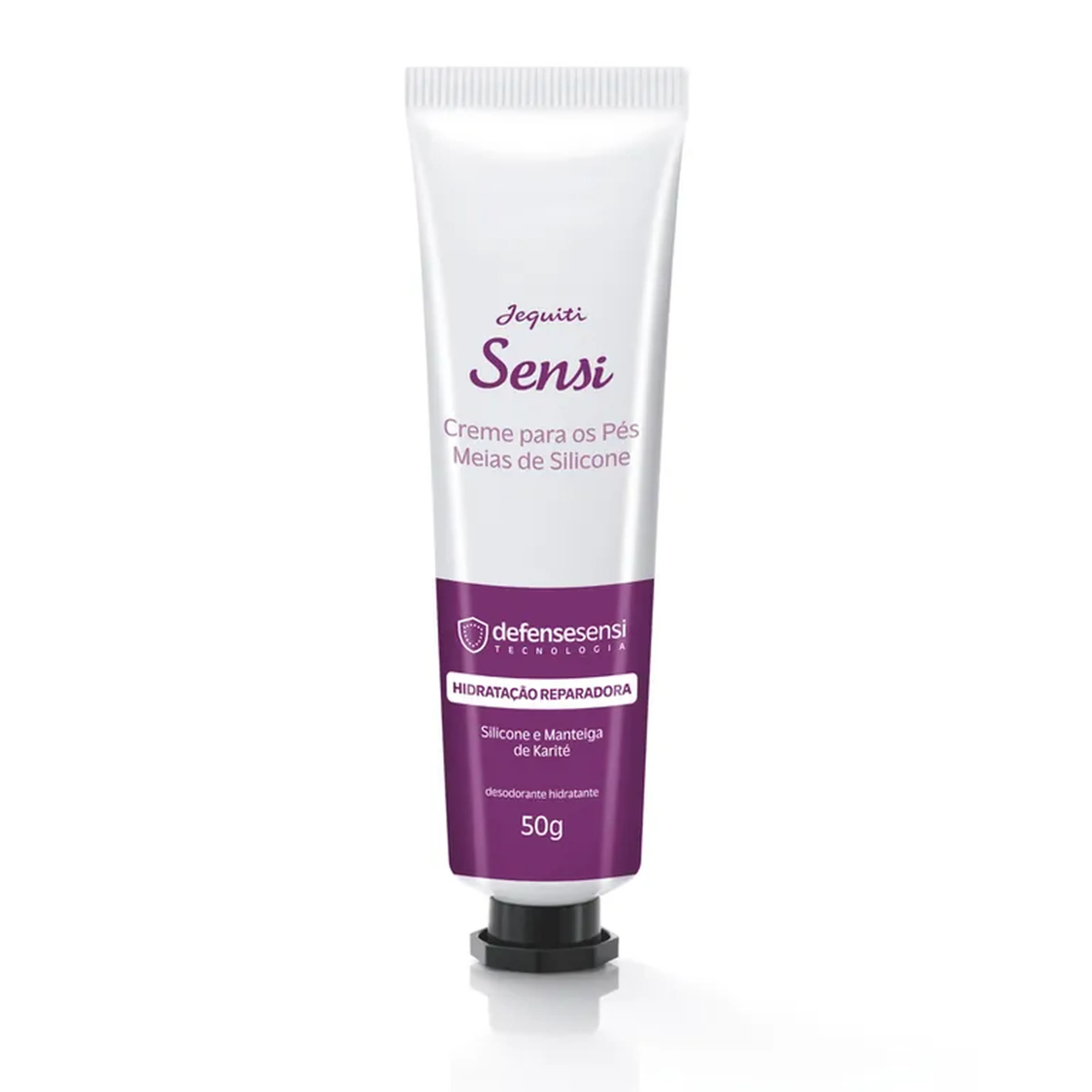 Creme Hidratante Para Os Pés Sensi Meias De Silicone, 50g imagem