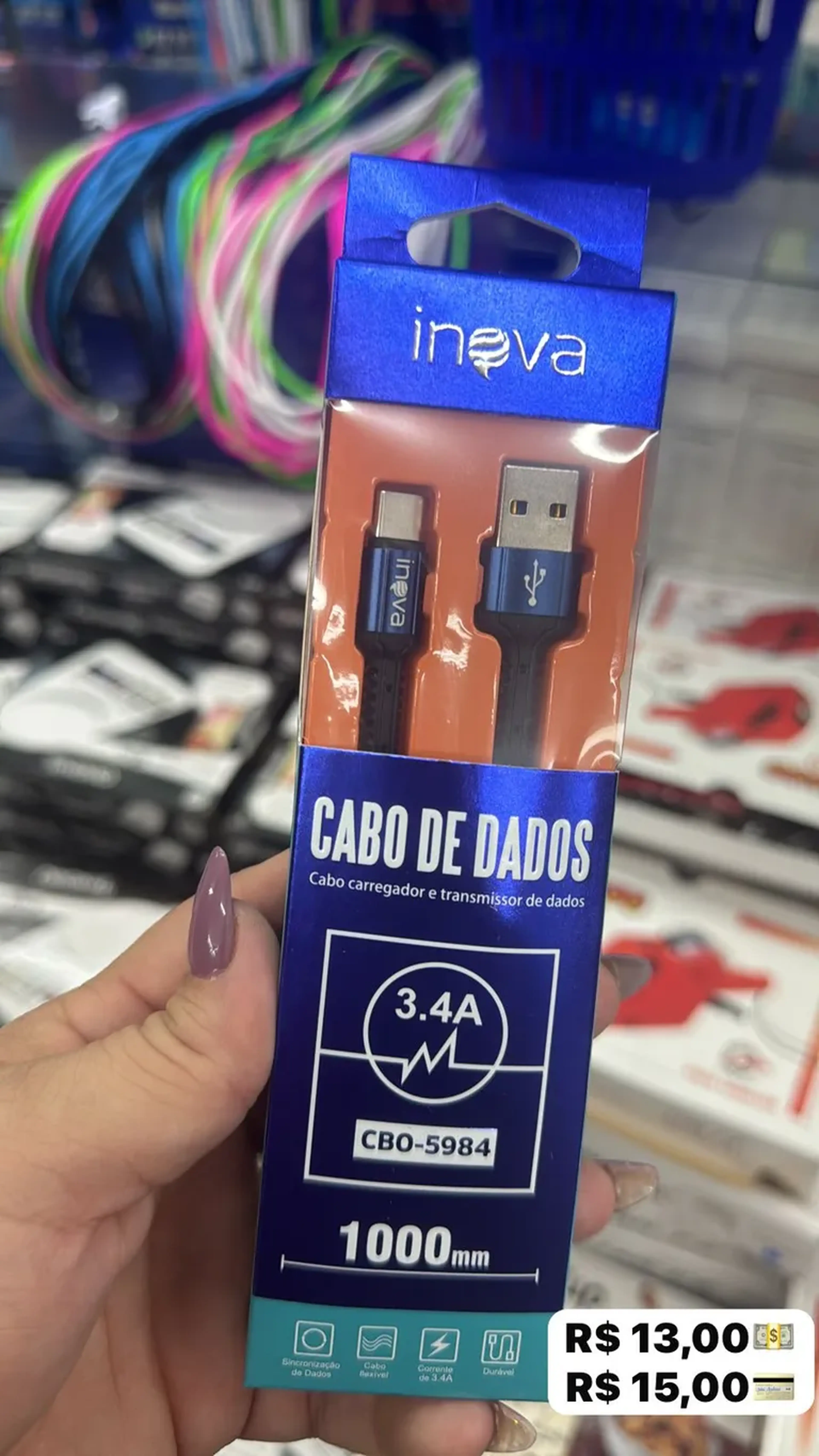 Cabo USB tipo c imagem