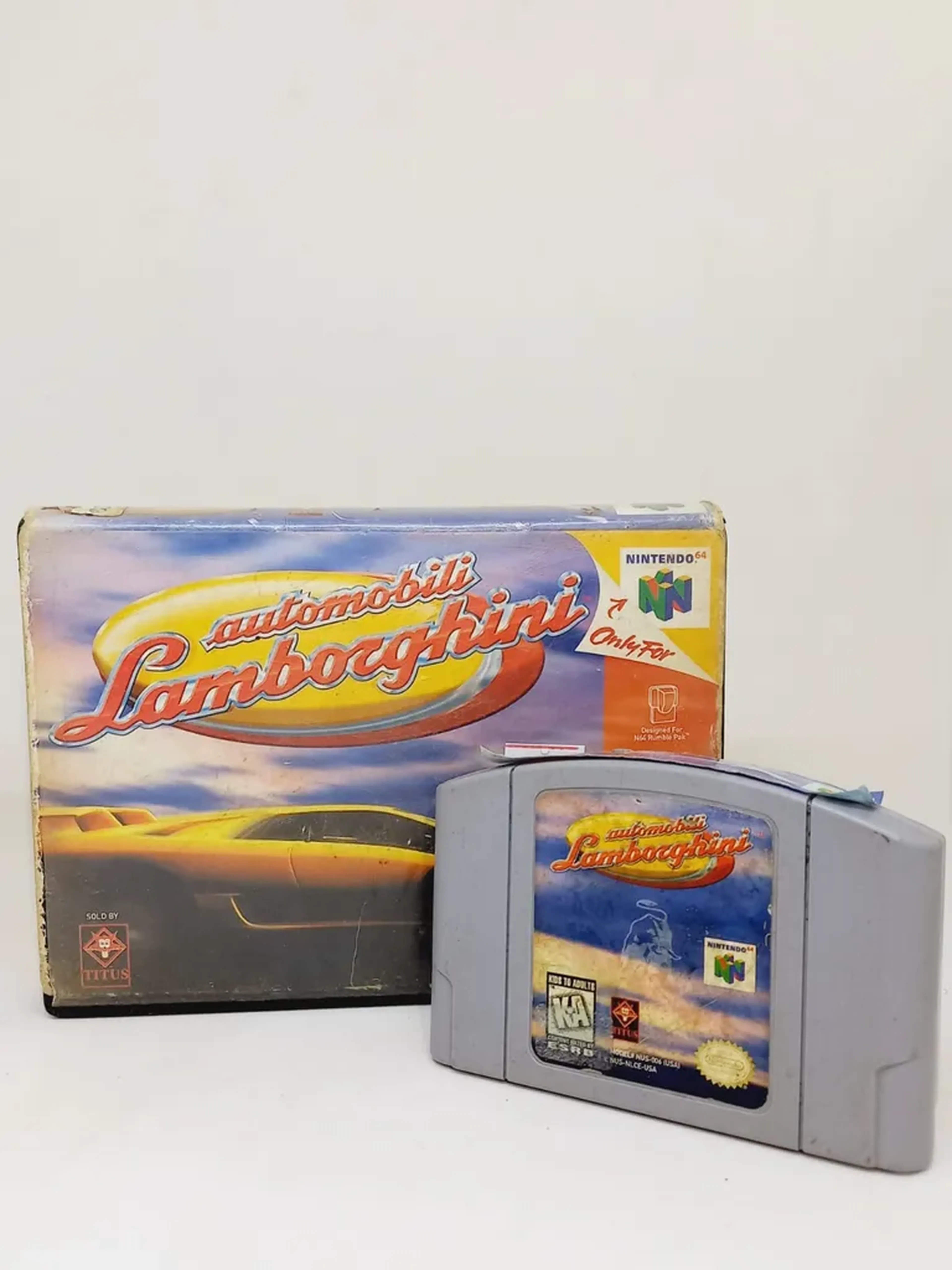 Automobil Lamborghini - N64 USA imagem