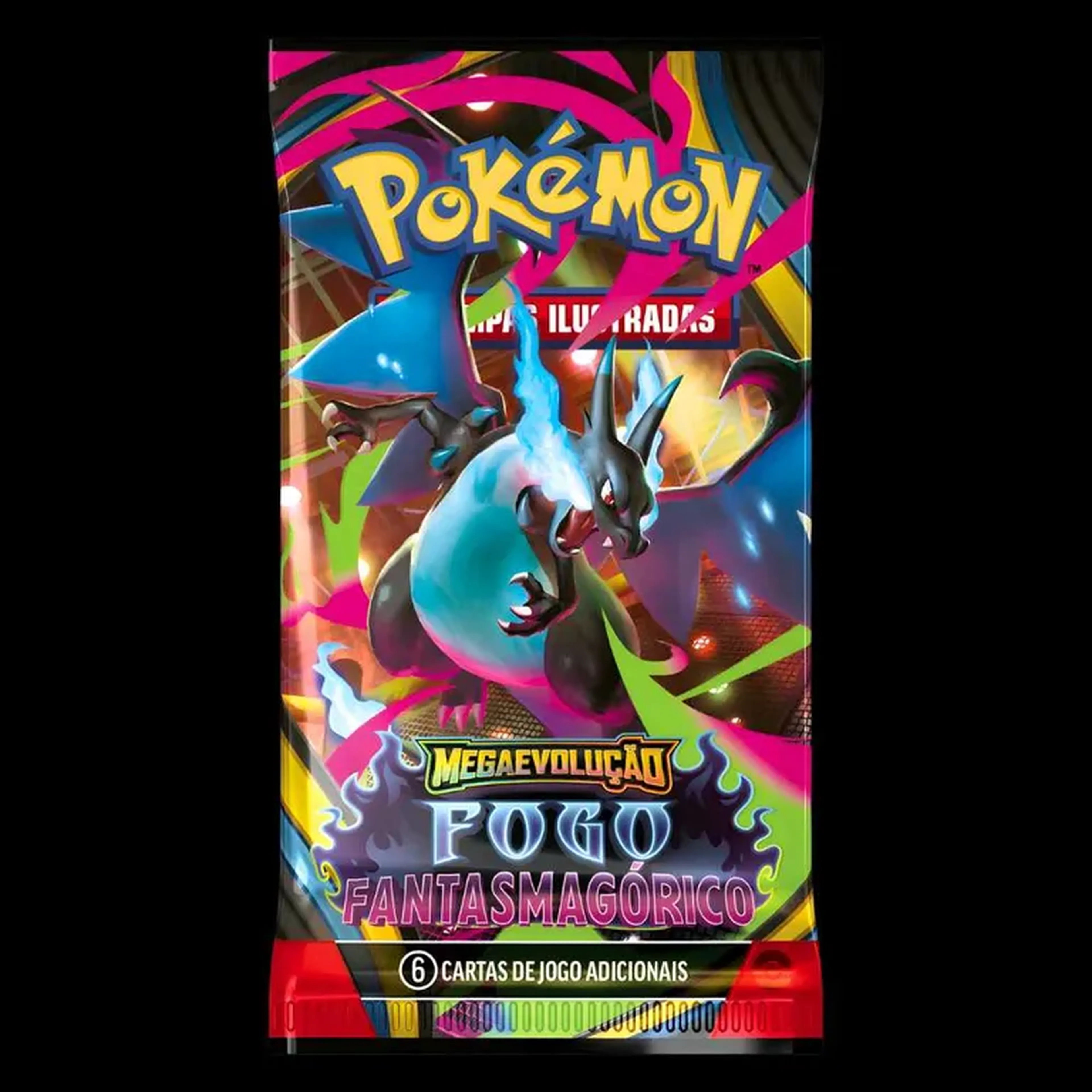 Booster Pokémon Fogo Fantasmagórico imagem