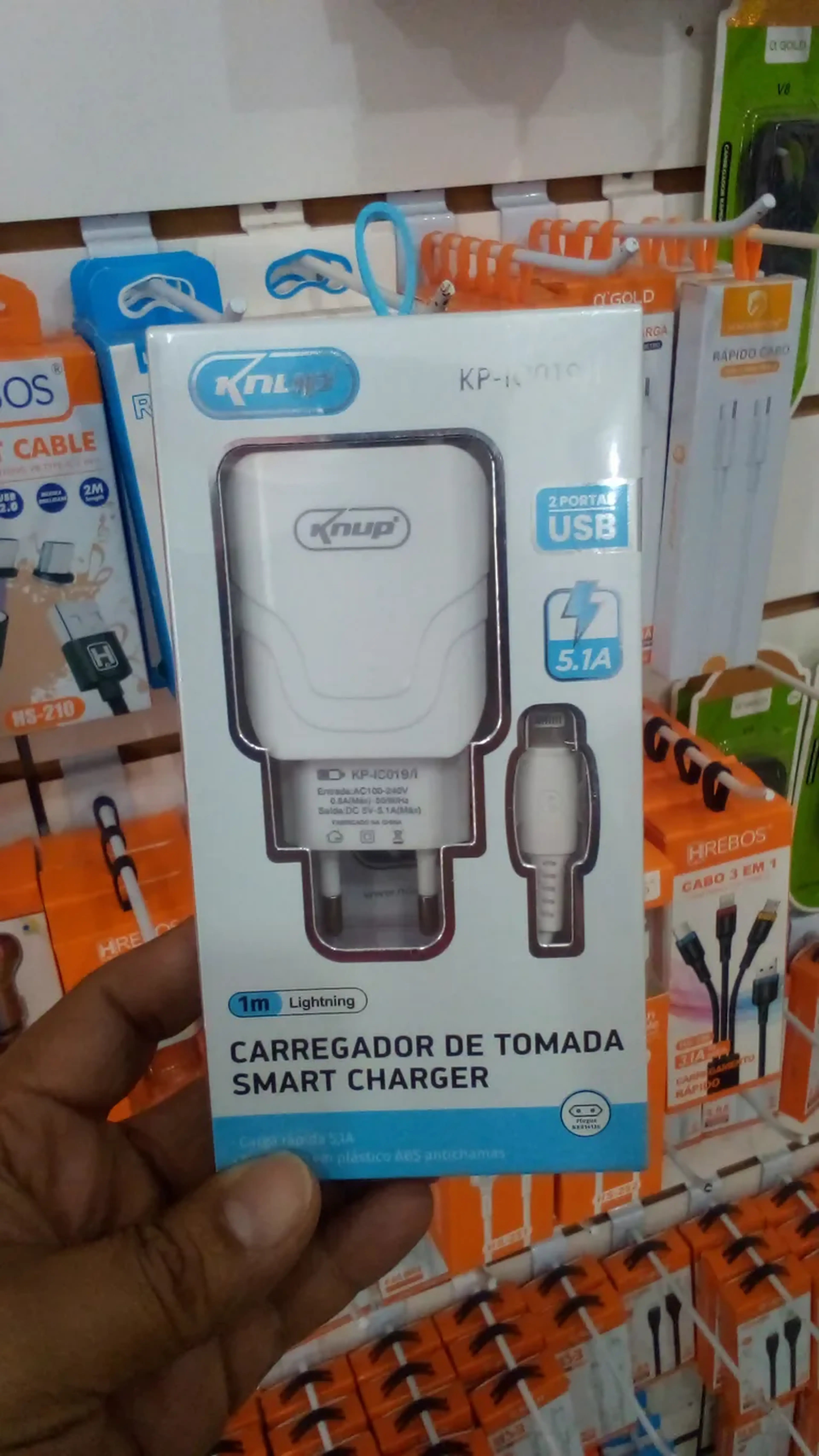 carregador knup imagem