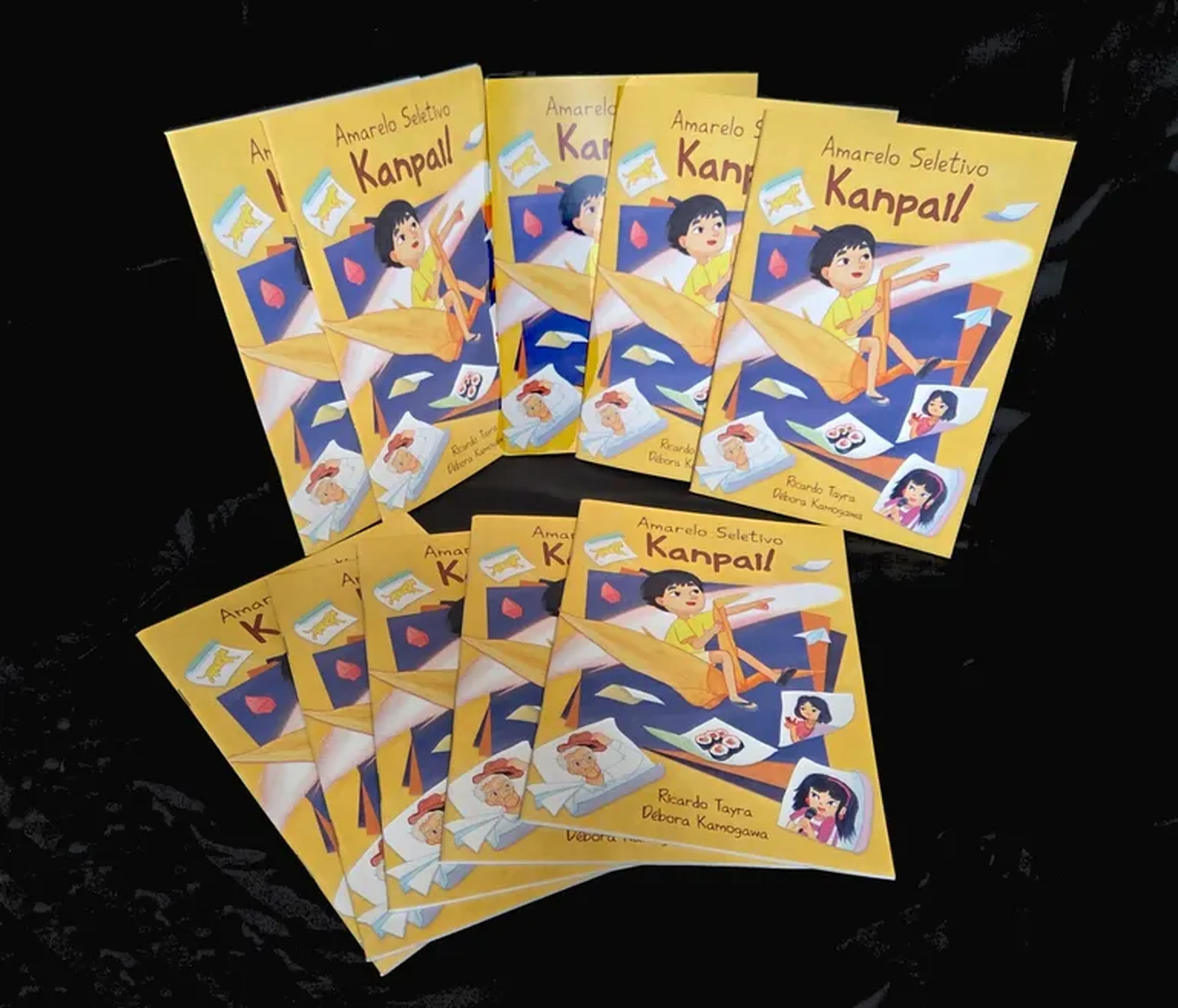 KIT EDUCAÇÃO: 10 Amarelo Seletivo: Kanpai! | frete GRÁTIS imagem