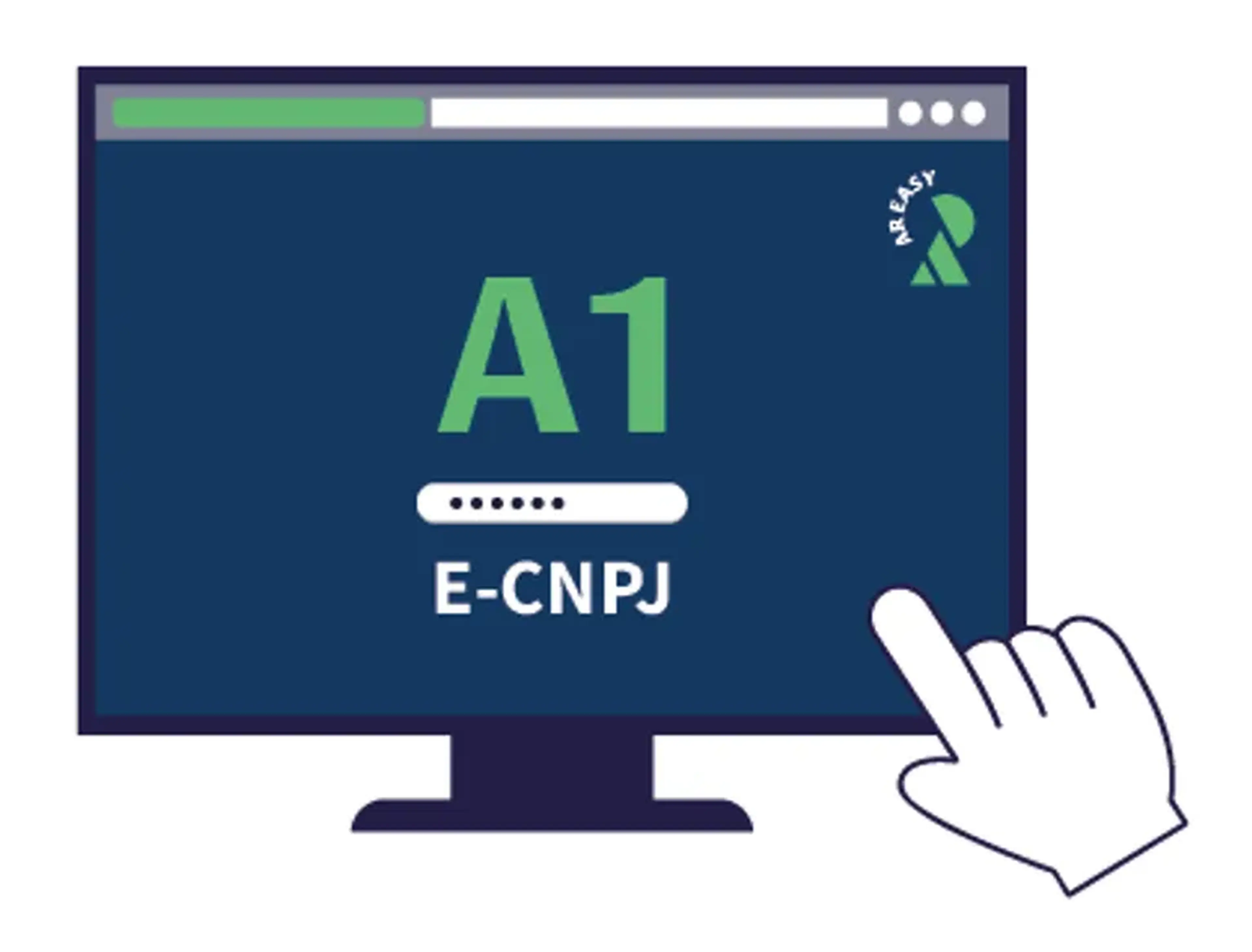 E-CNPJ A1 - Arquivo Digital imagem