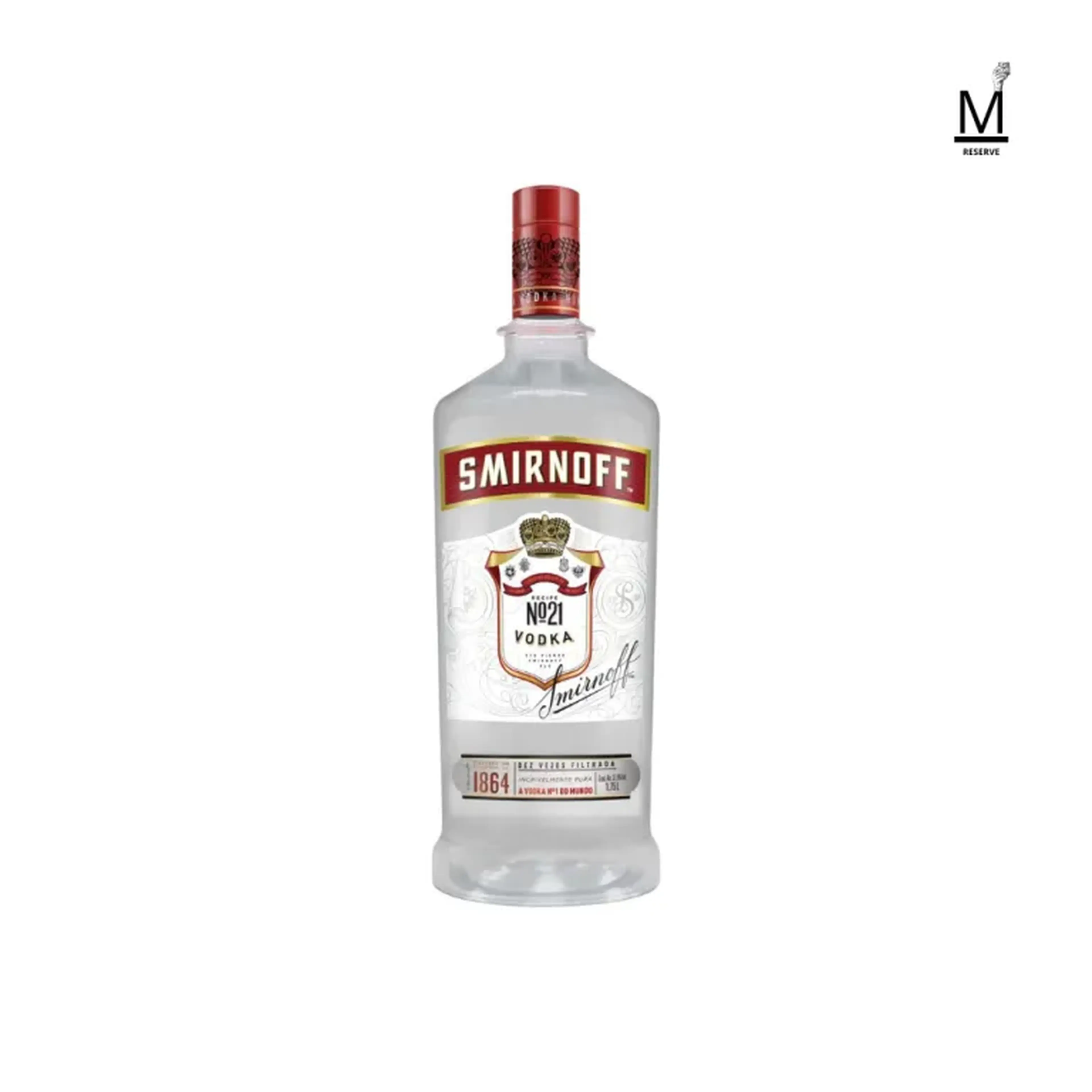 VODKA SMIRNOFF 1.75L imagem