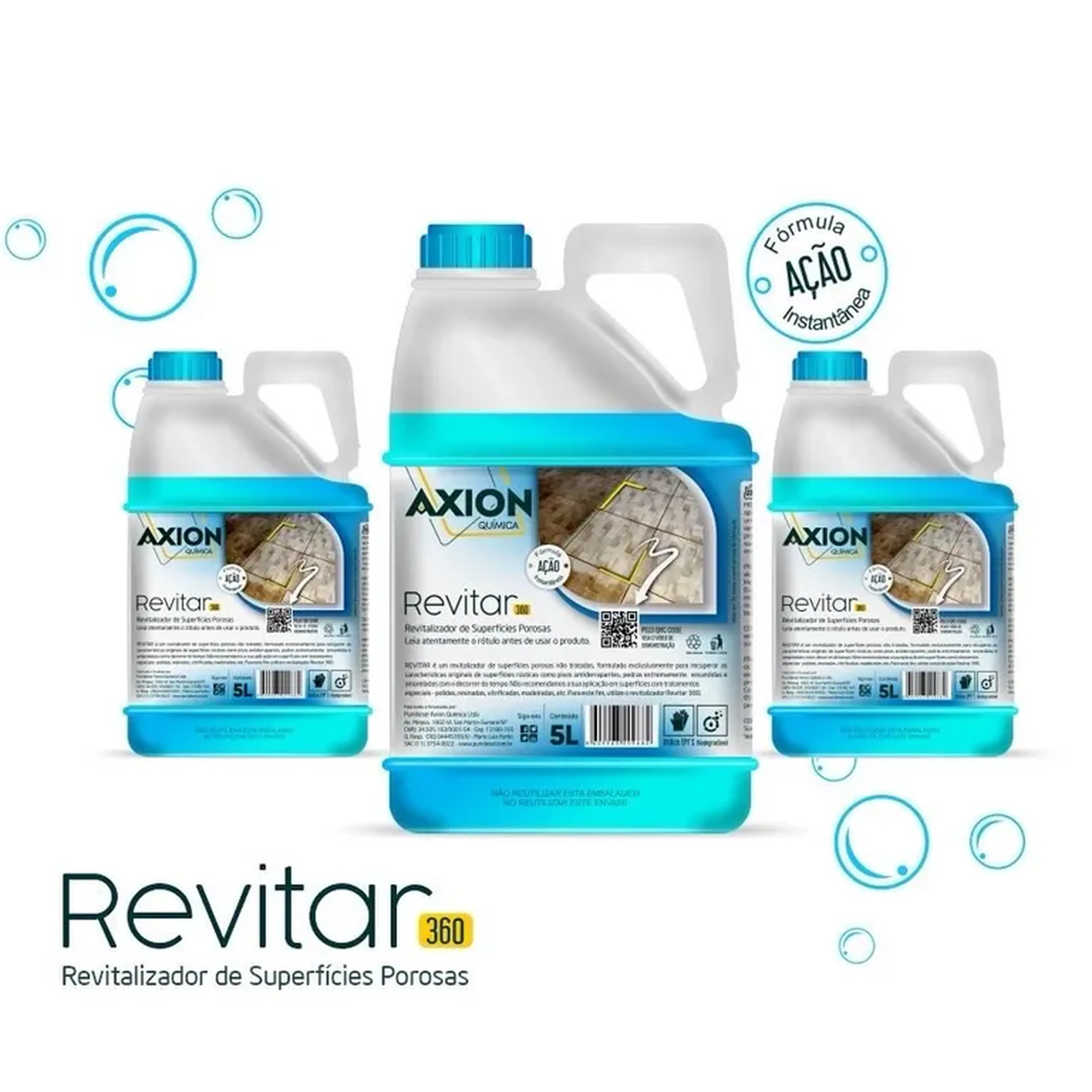Revitar 360 5L - Revitalizador de Superfícies Porosas imagem