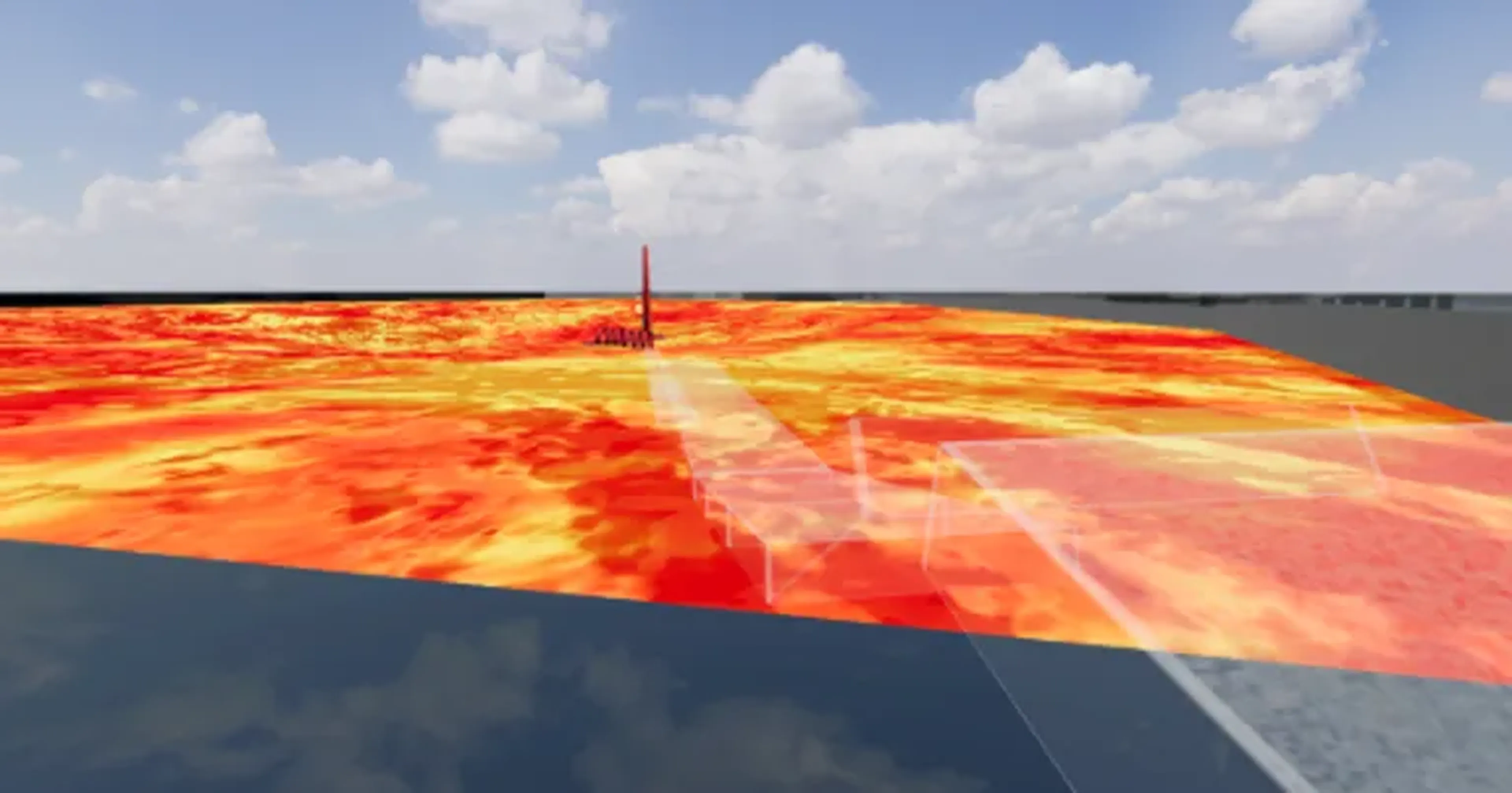 Mapa Desafio da Lava: Pista Invisível com Explosões Épicas imagem