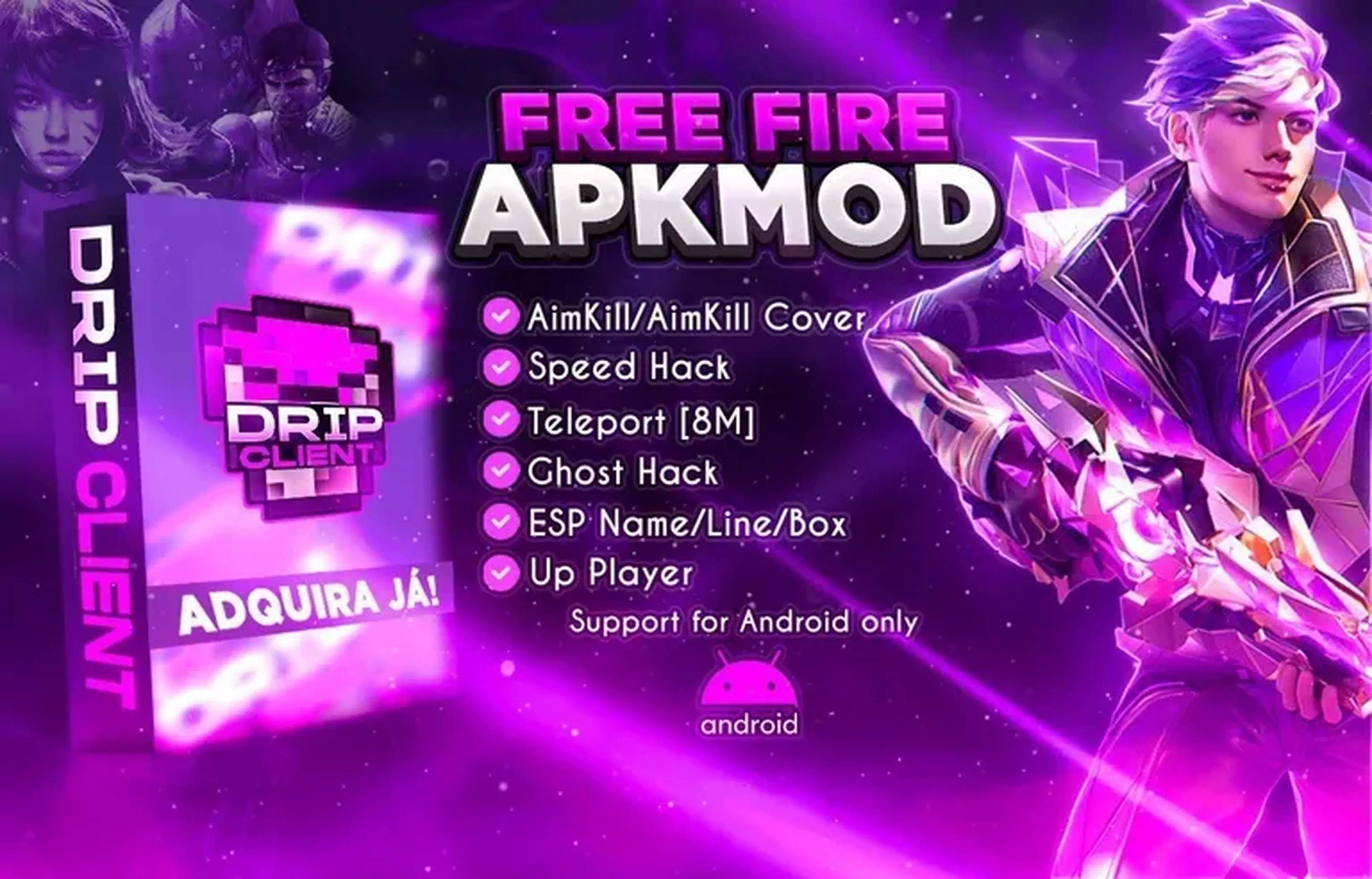 Drip Cliente Mobile Aimkill - 1 dia imagem