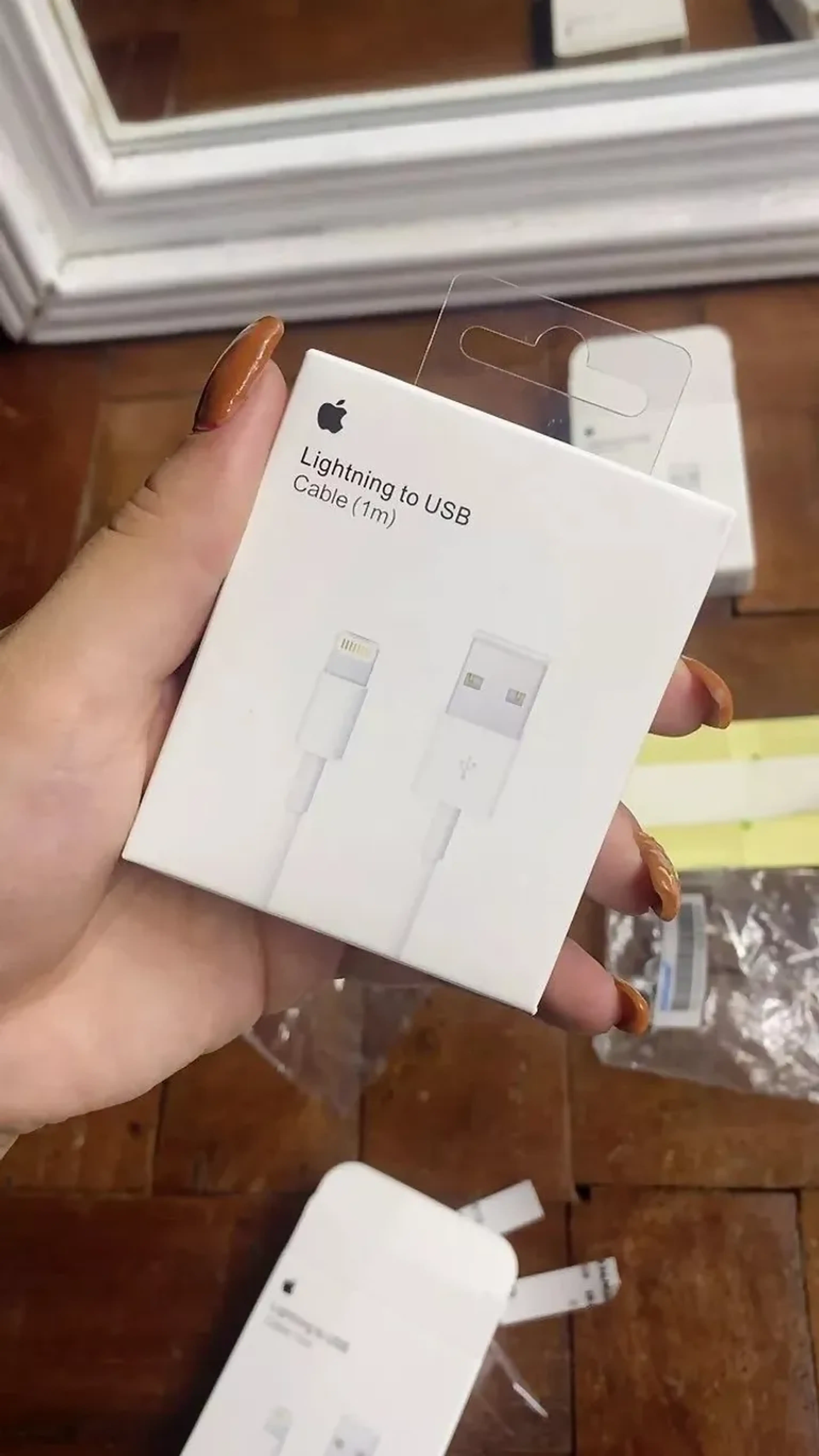 Cabo Iphone AppleIOS Turbo Celular USB Lightning PRONTA ENTREGA imagem