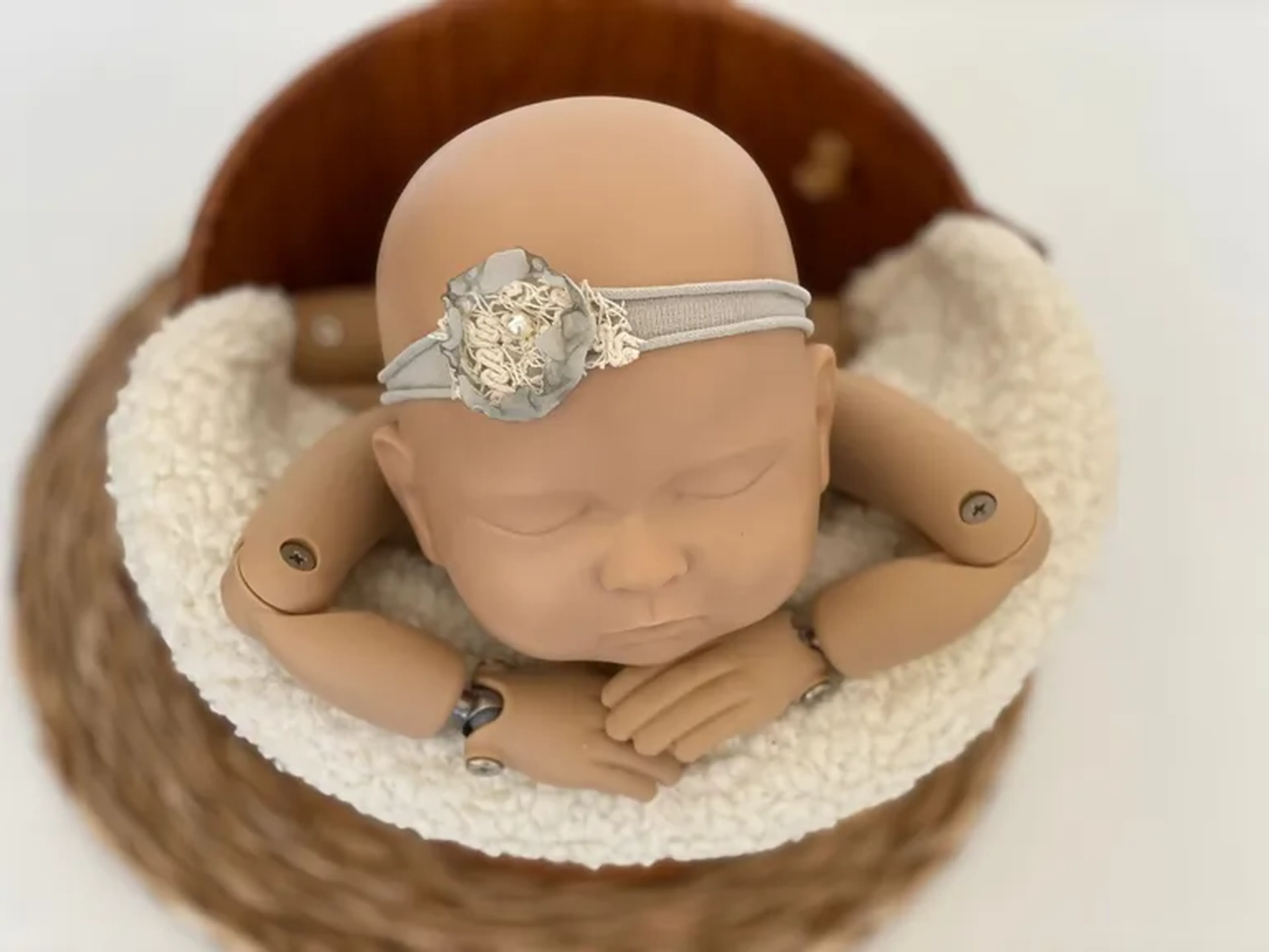 Headband Flor Sage imagem