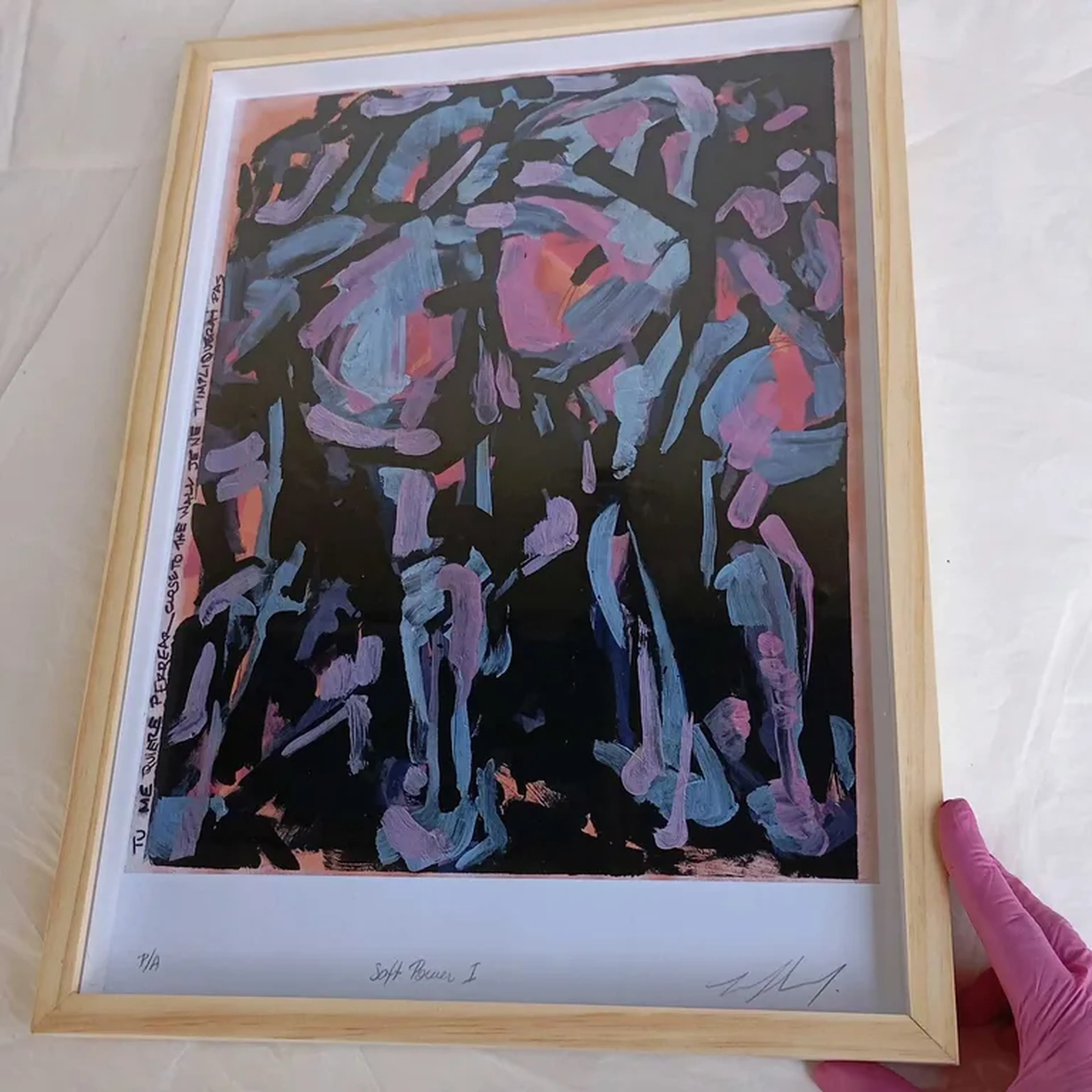 Soft Power I - 30 x 42 cm moldura alta imagem