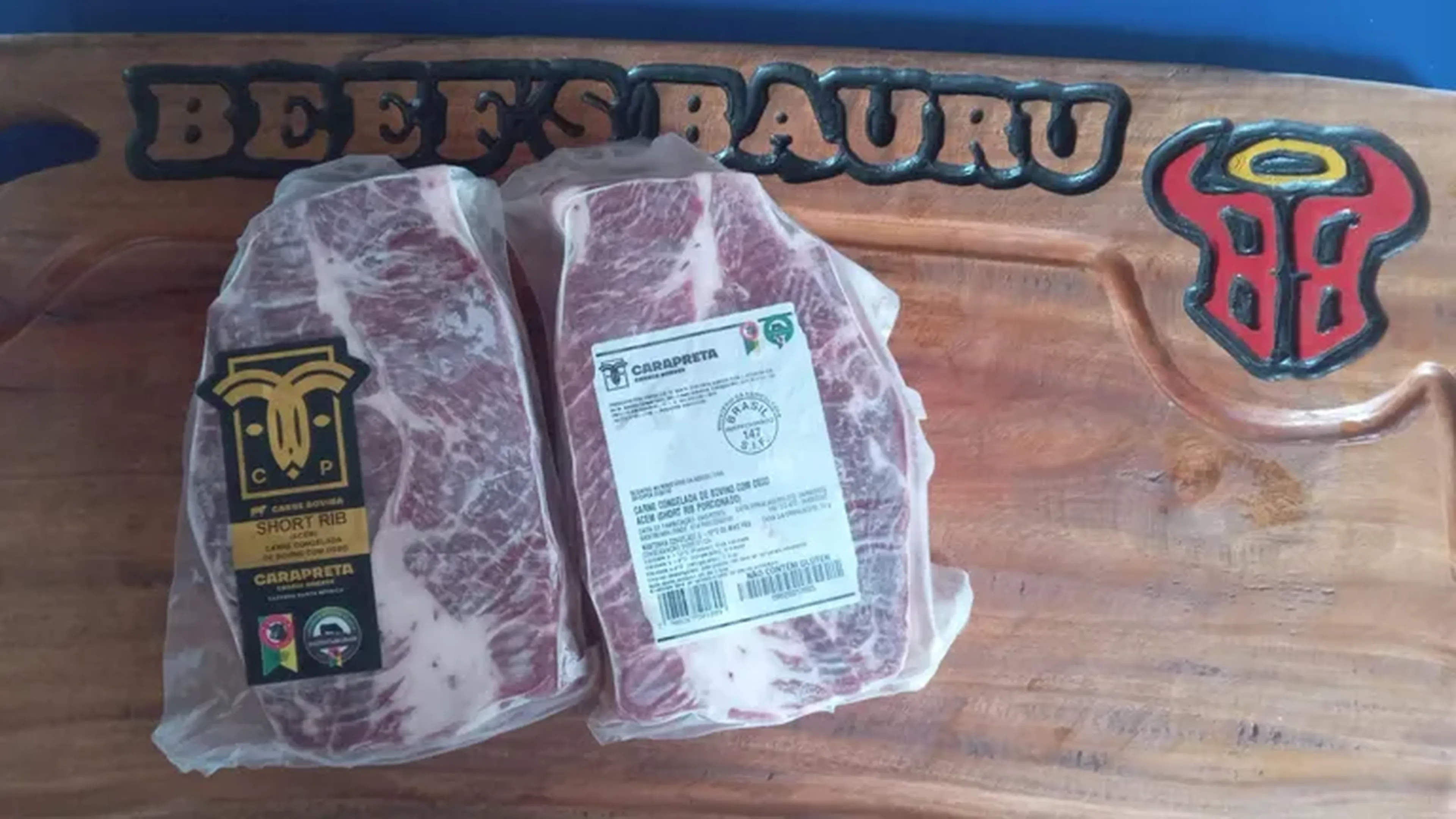 Short Rib. Cara Preta Angus Certificado imagem