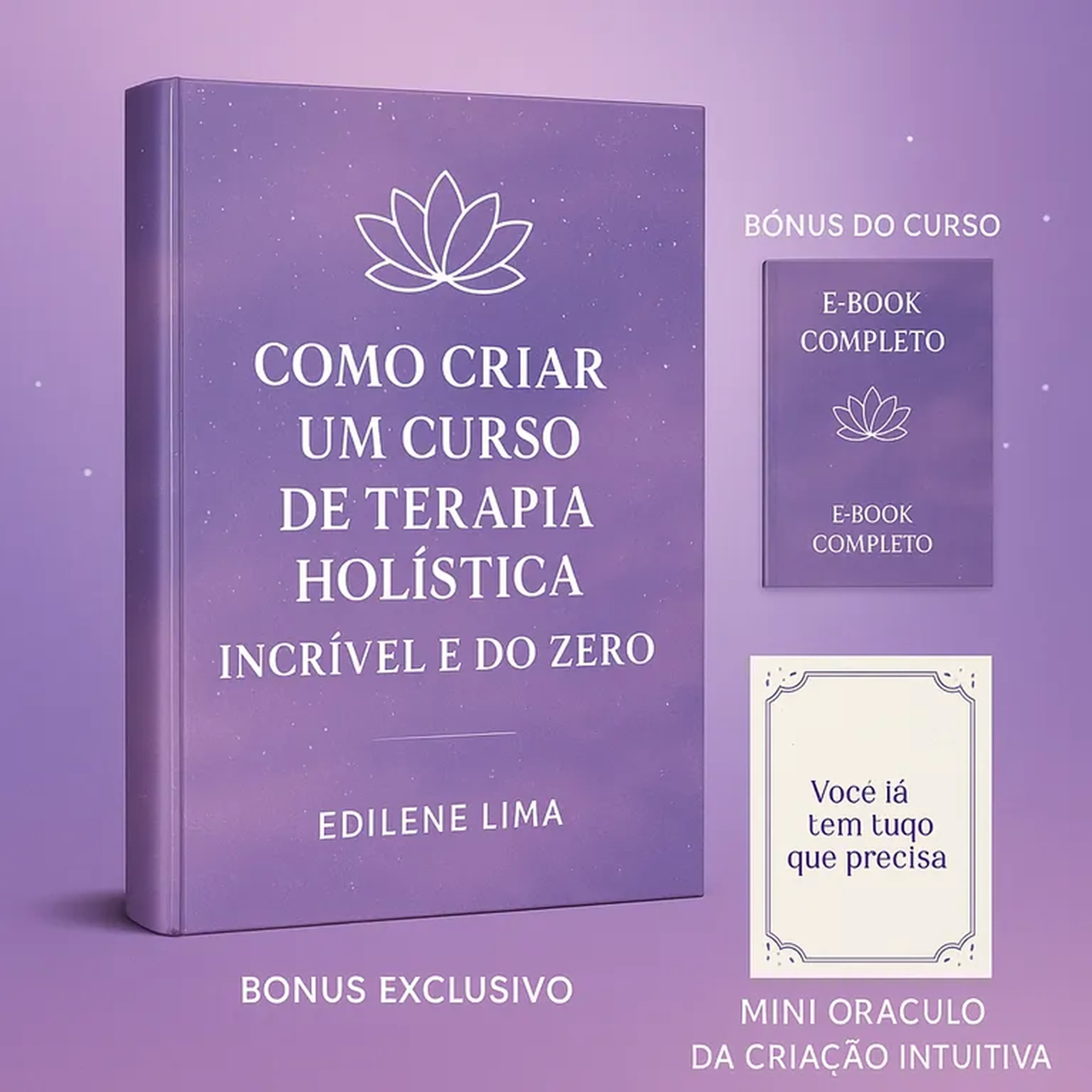 Ebook - Como Criar um Curso de Terapia Holística imagem