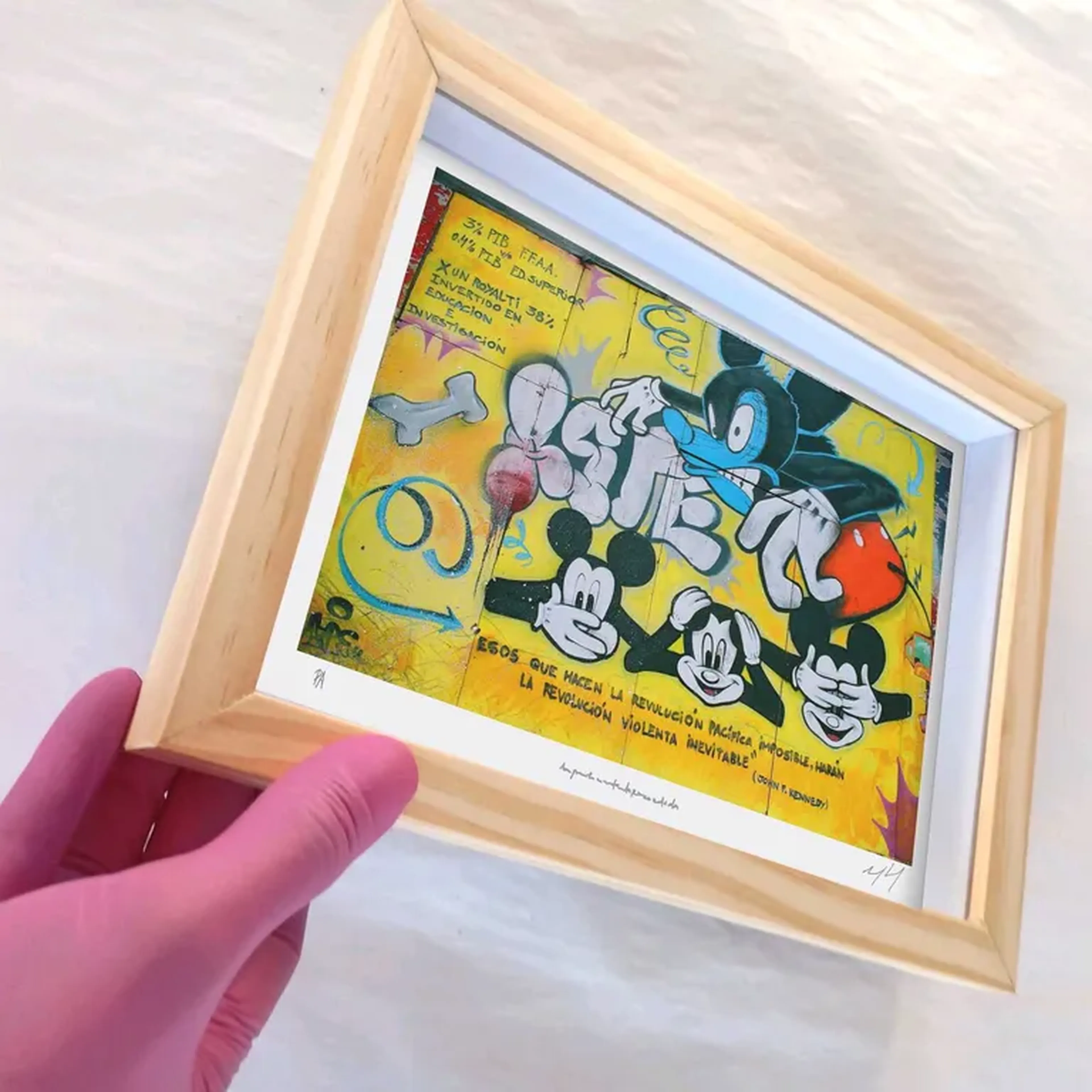 Palávoras - Pacífica - 15x21 cm moldura alta imagem