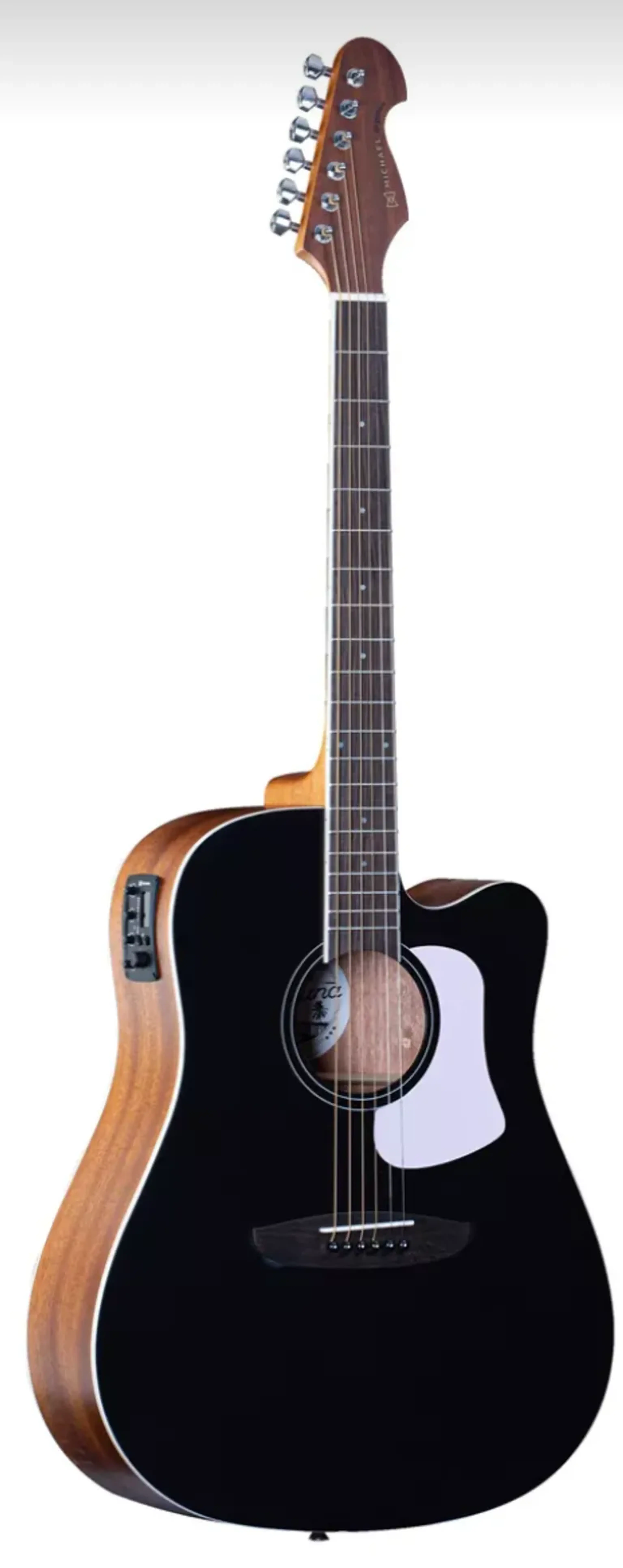 Violão Michael Com Efeitos Folk Vml 530 Regulado Por Luthier imagem