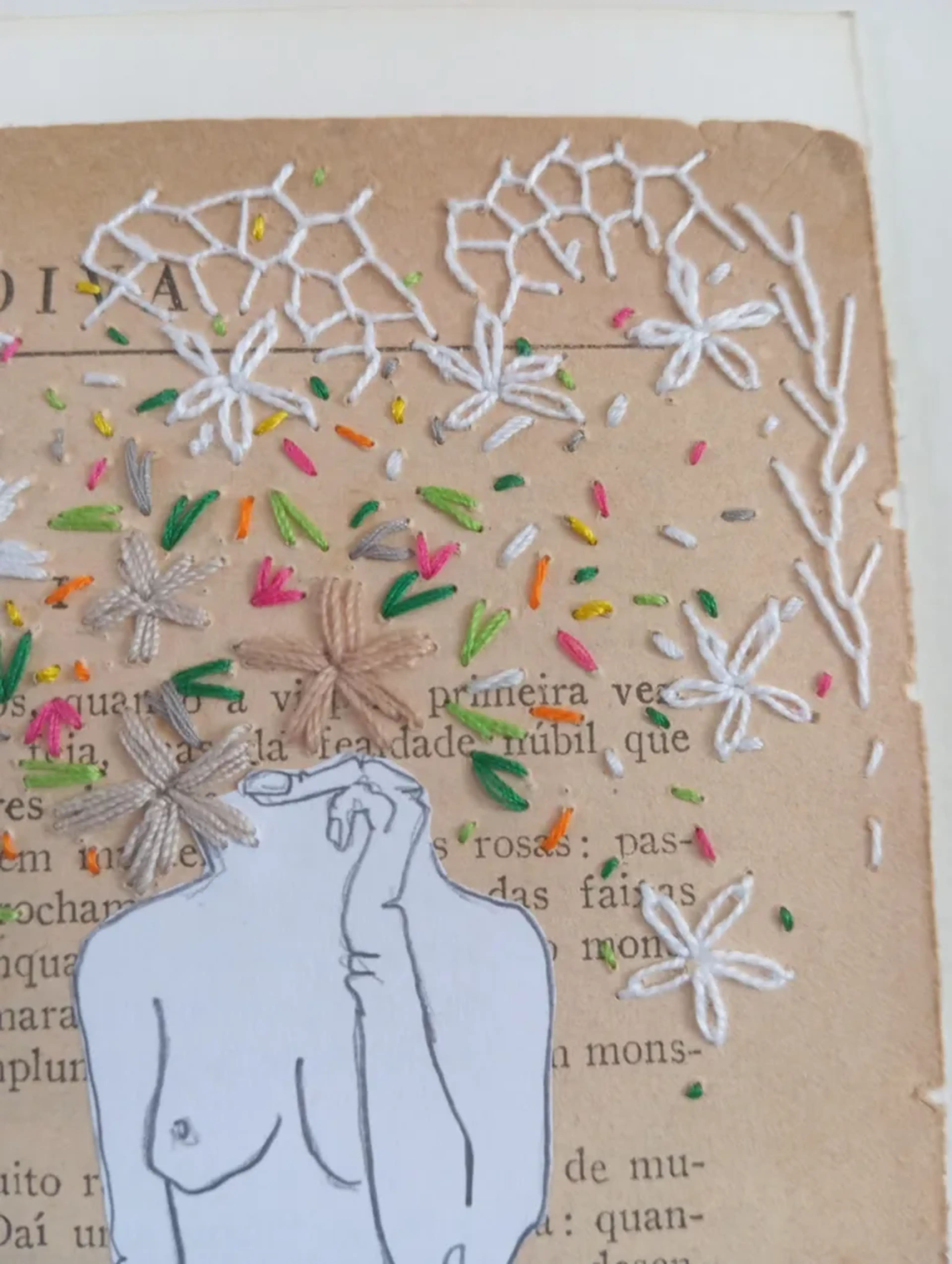 Rendas e flores imagem