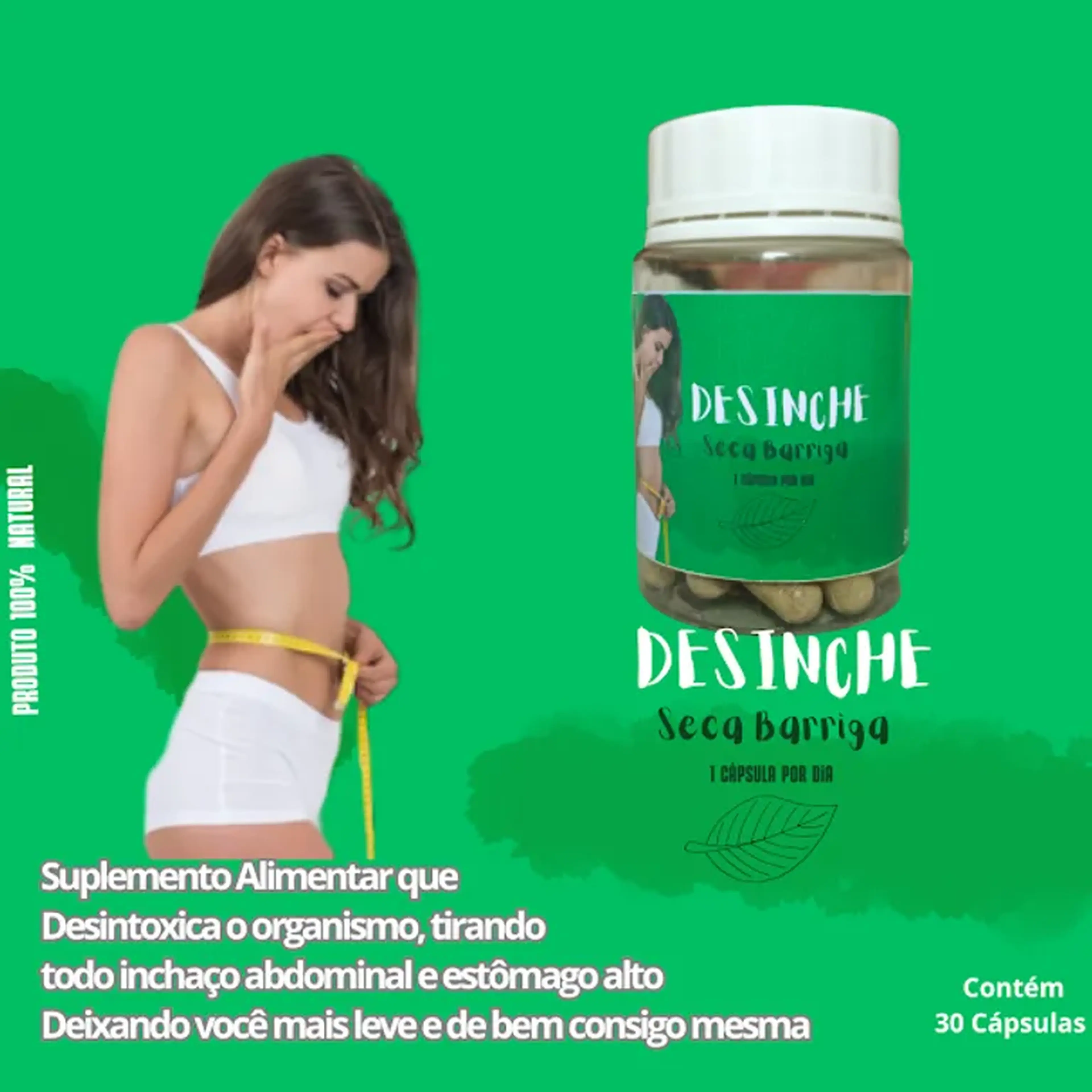 DESINCHE DETOX SECA BARRIGA imagem