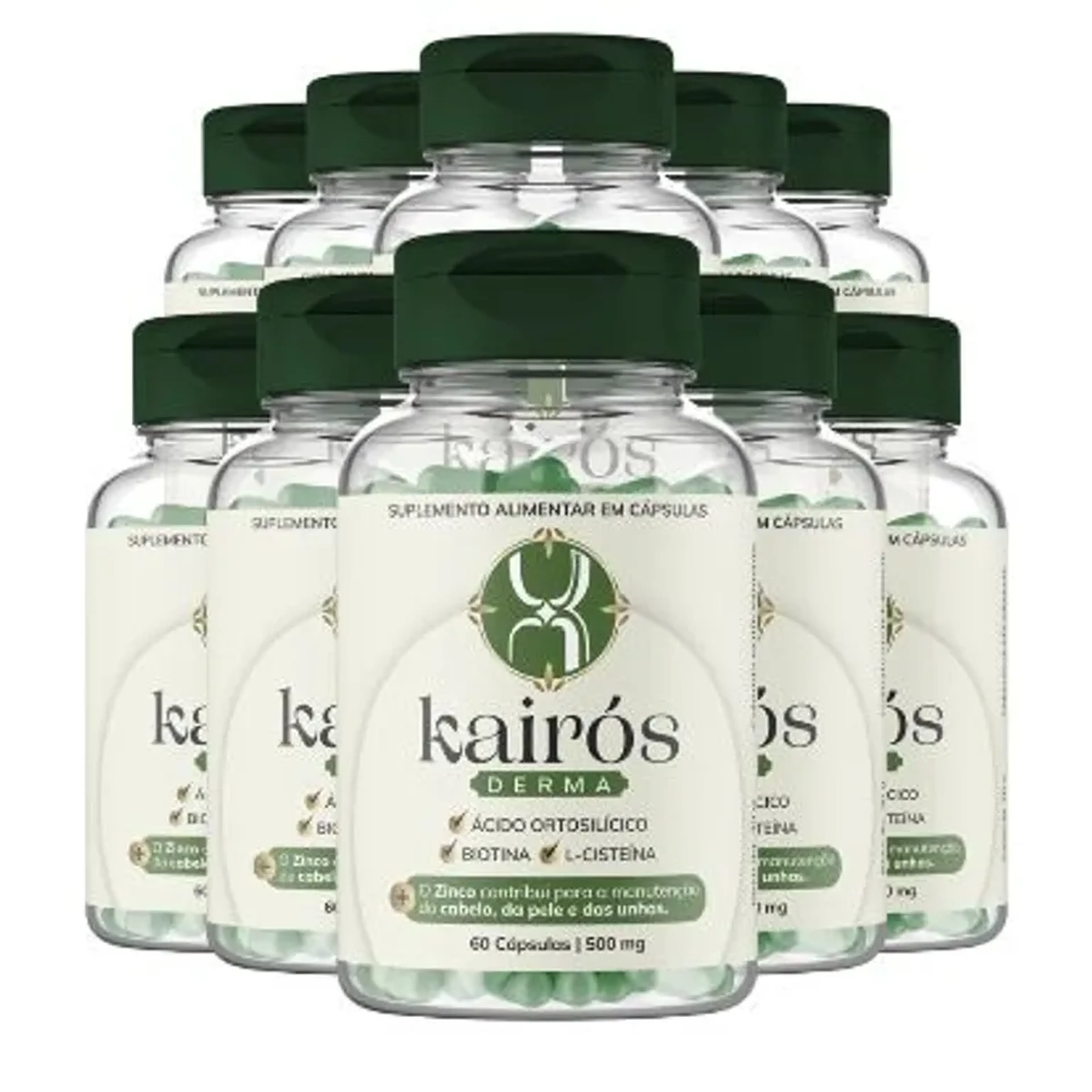 Kairós Derma combo com 10 potes imagem