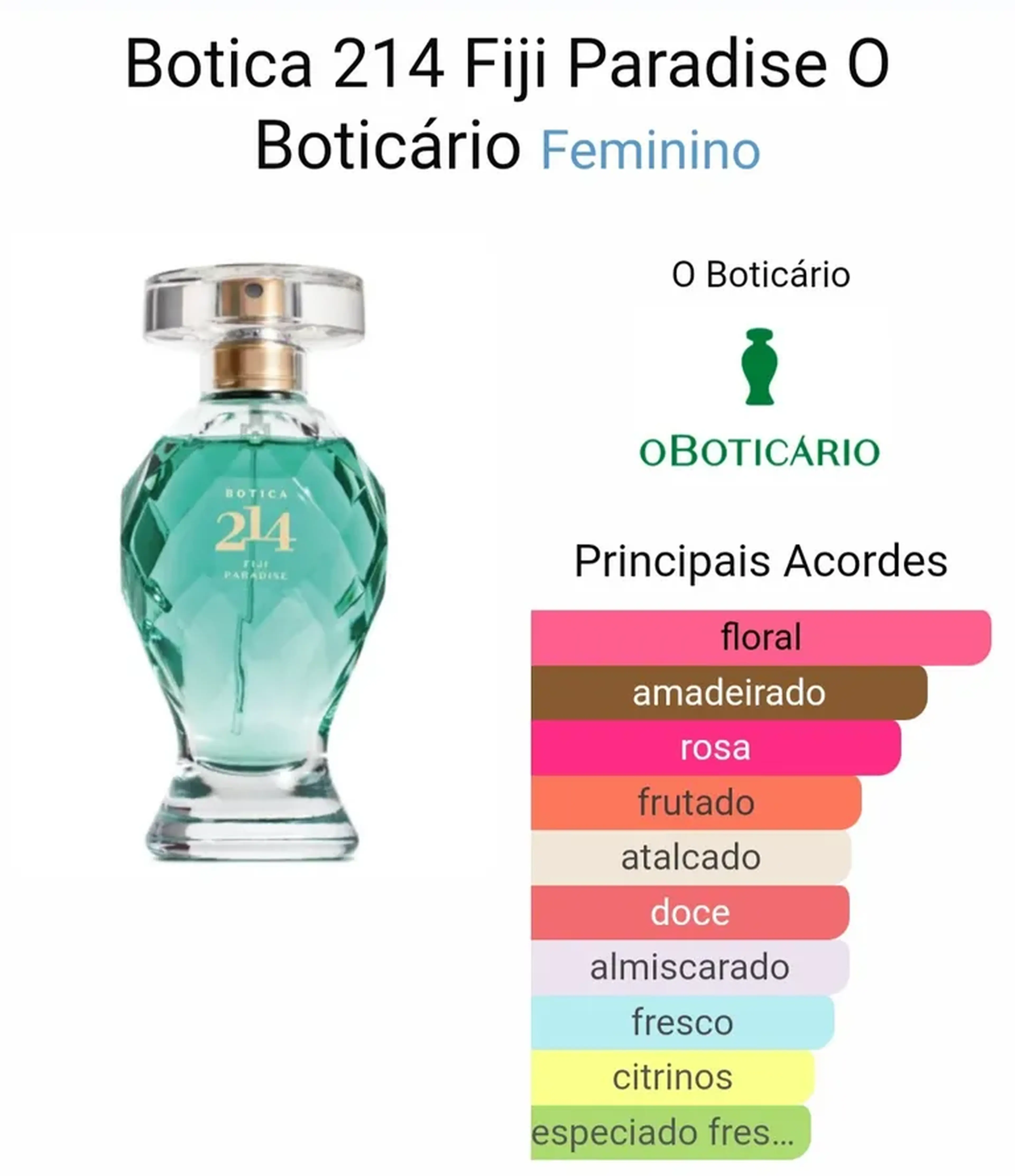 FIJI PARADISE EDP imagem