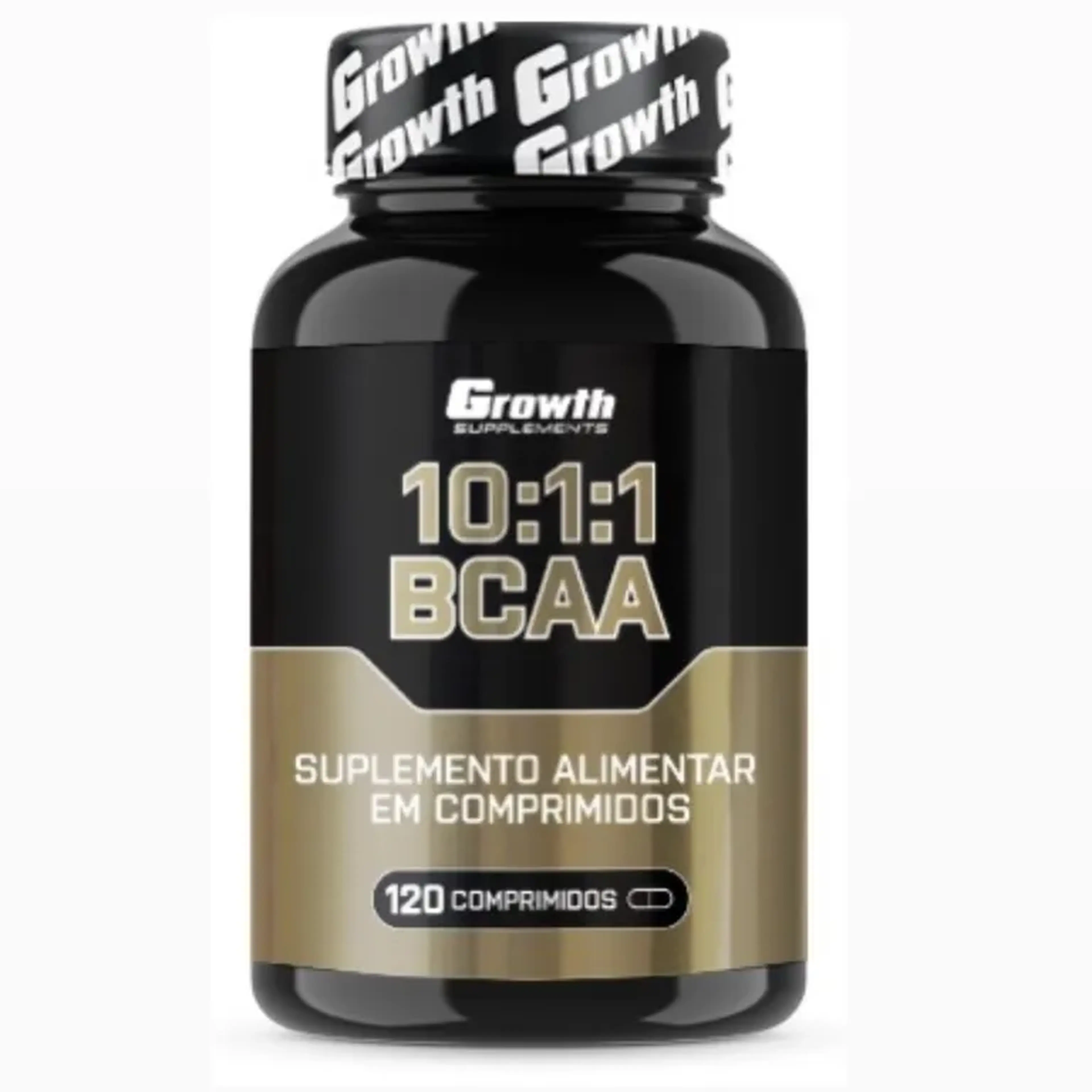 BCAA 10:1:1 - 120 COMPRIMIDOS - GROWTH SUPPLEMENTS imagem