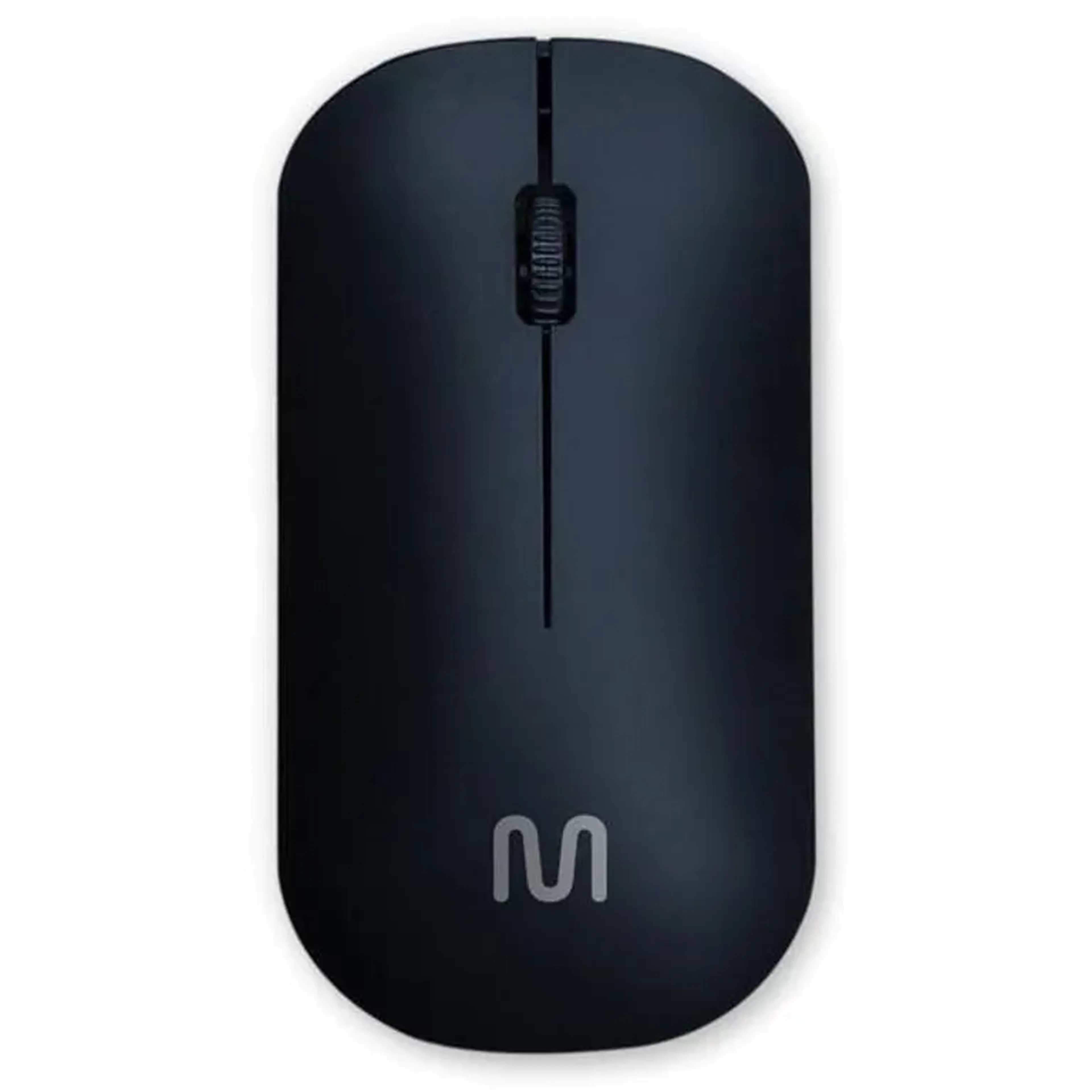 Mouse Sem Fio Slim Box Conexão Usb 1200dpi 3 Botões Preto Multi imagem