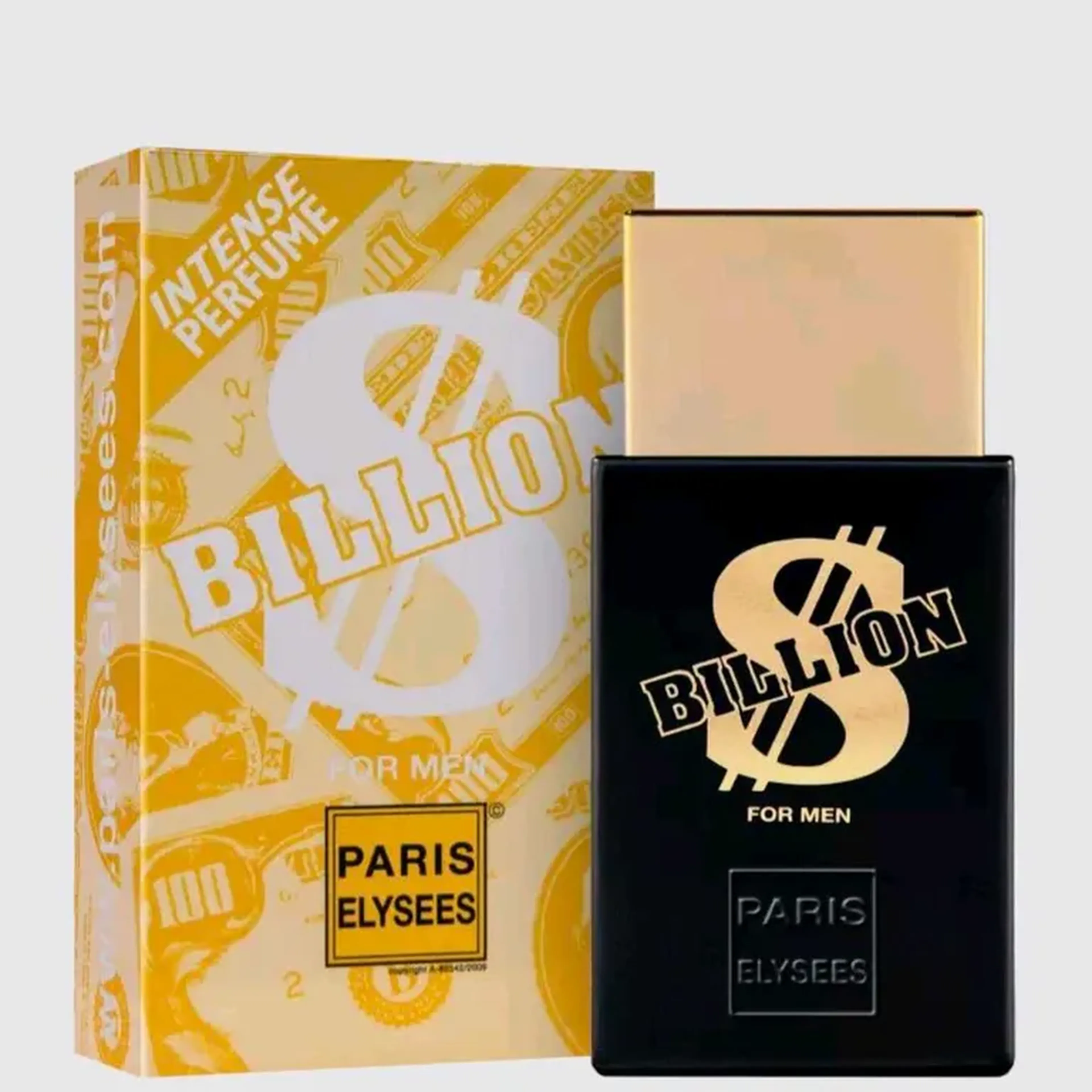 Perfume Billion Paris Elysees Masculino 100ml Original imagem