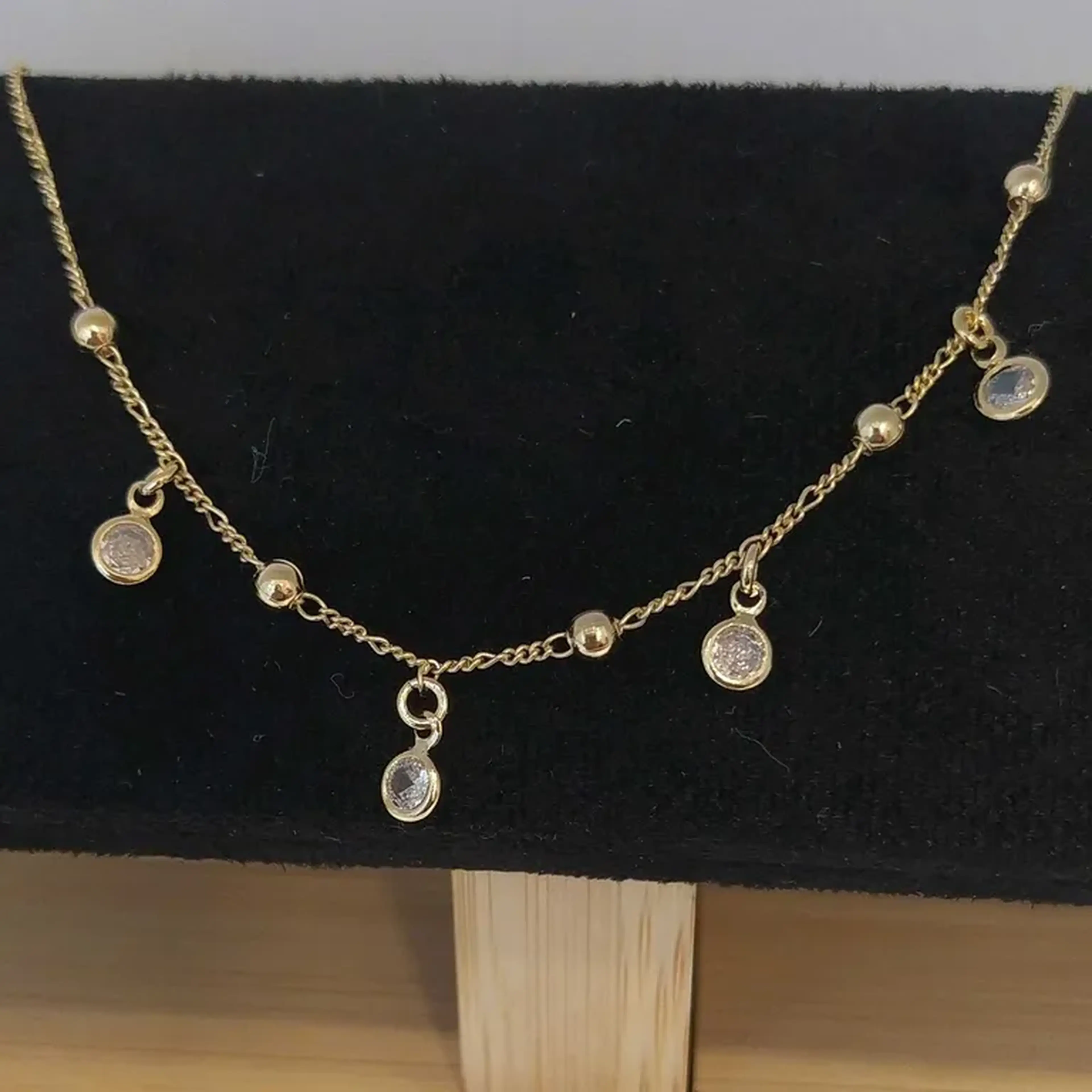 Bolinhas de Zircônia 4MM 1476 B FLH imagem