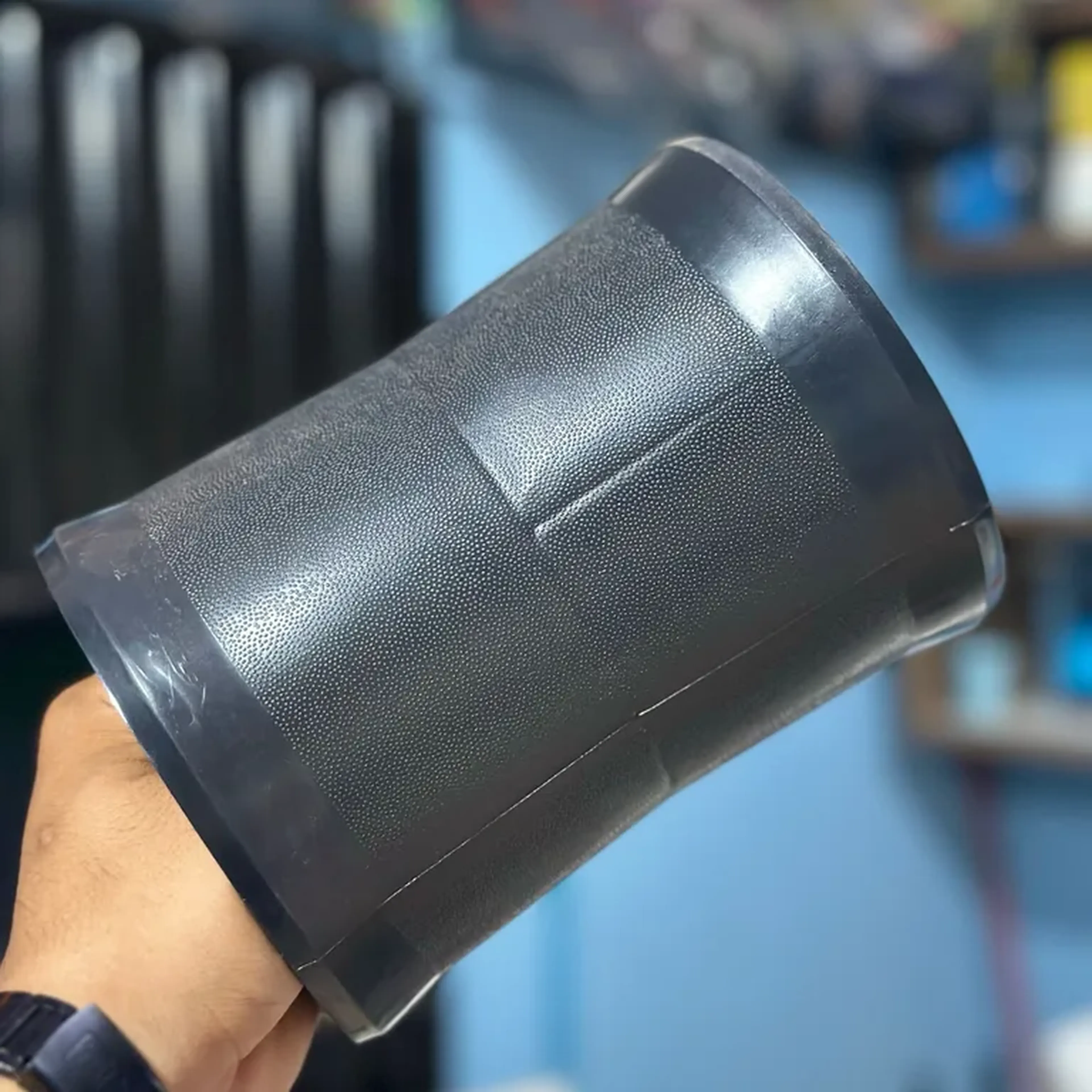 LATA Grande para enrolar linha. imagem