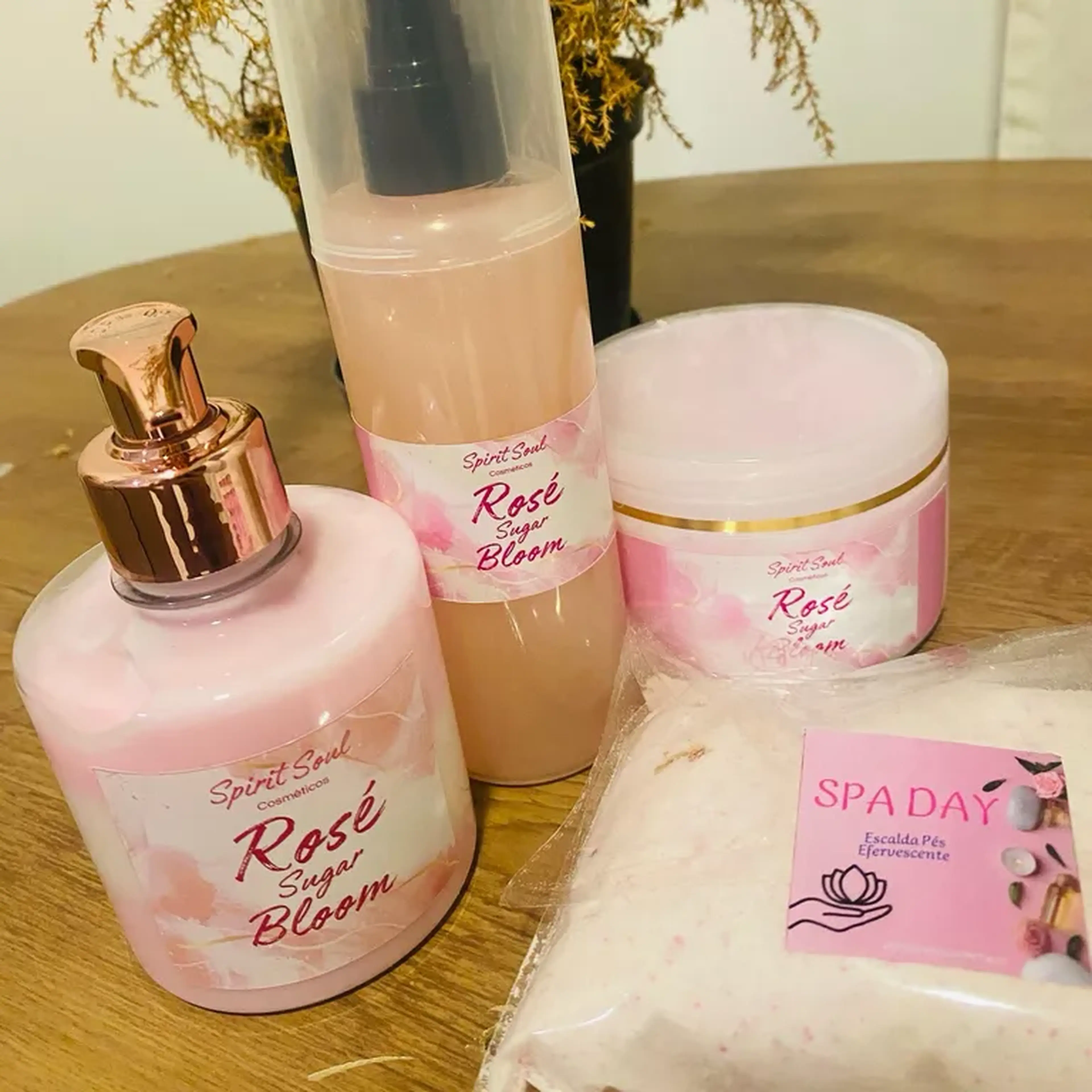 kit Spa Rose sugar bloom imagem