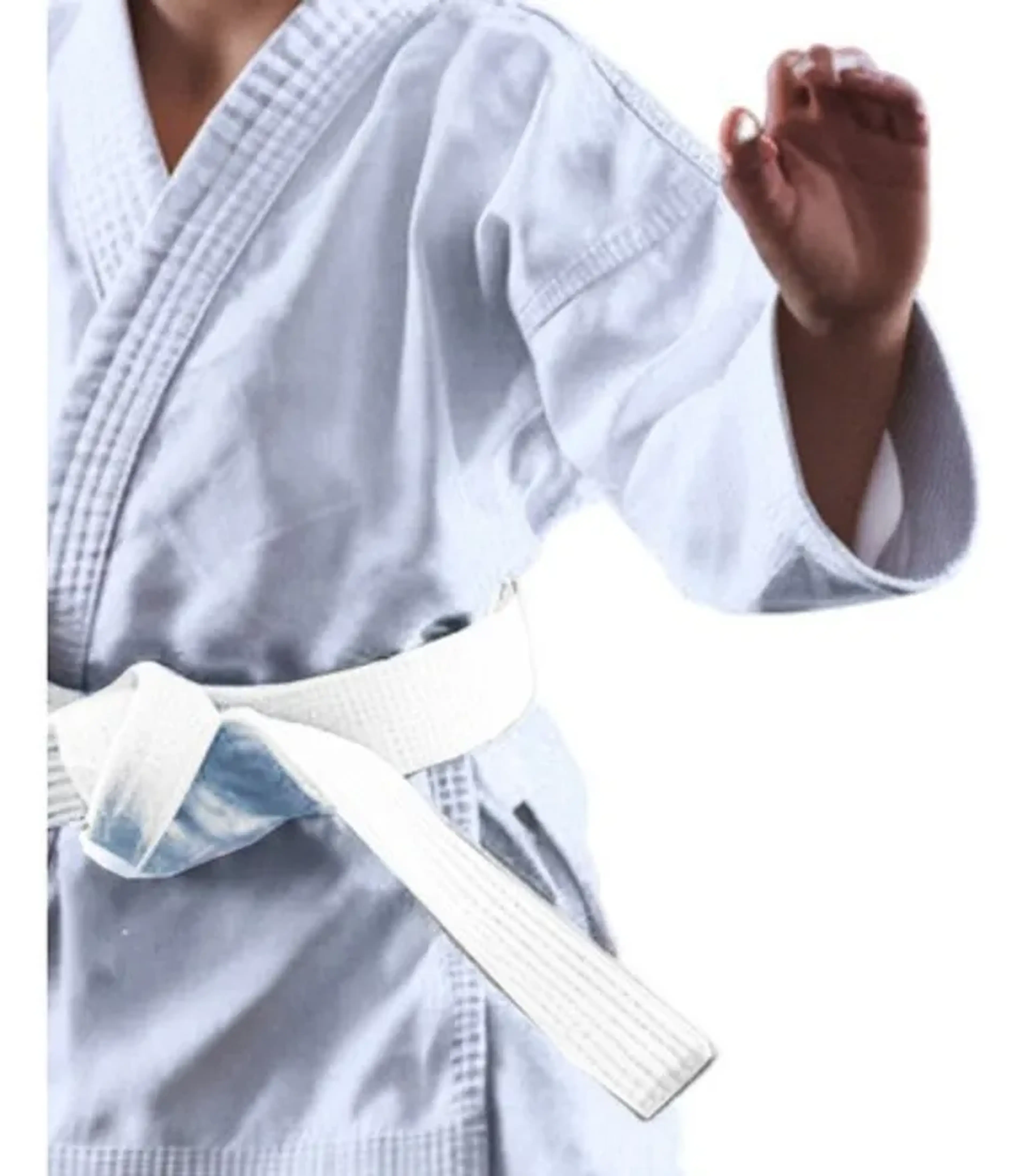 Kimono Infantil Branco imagem