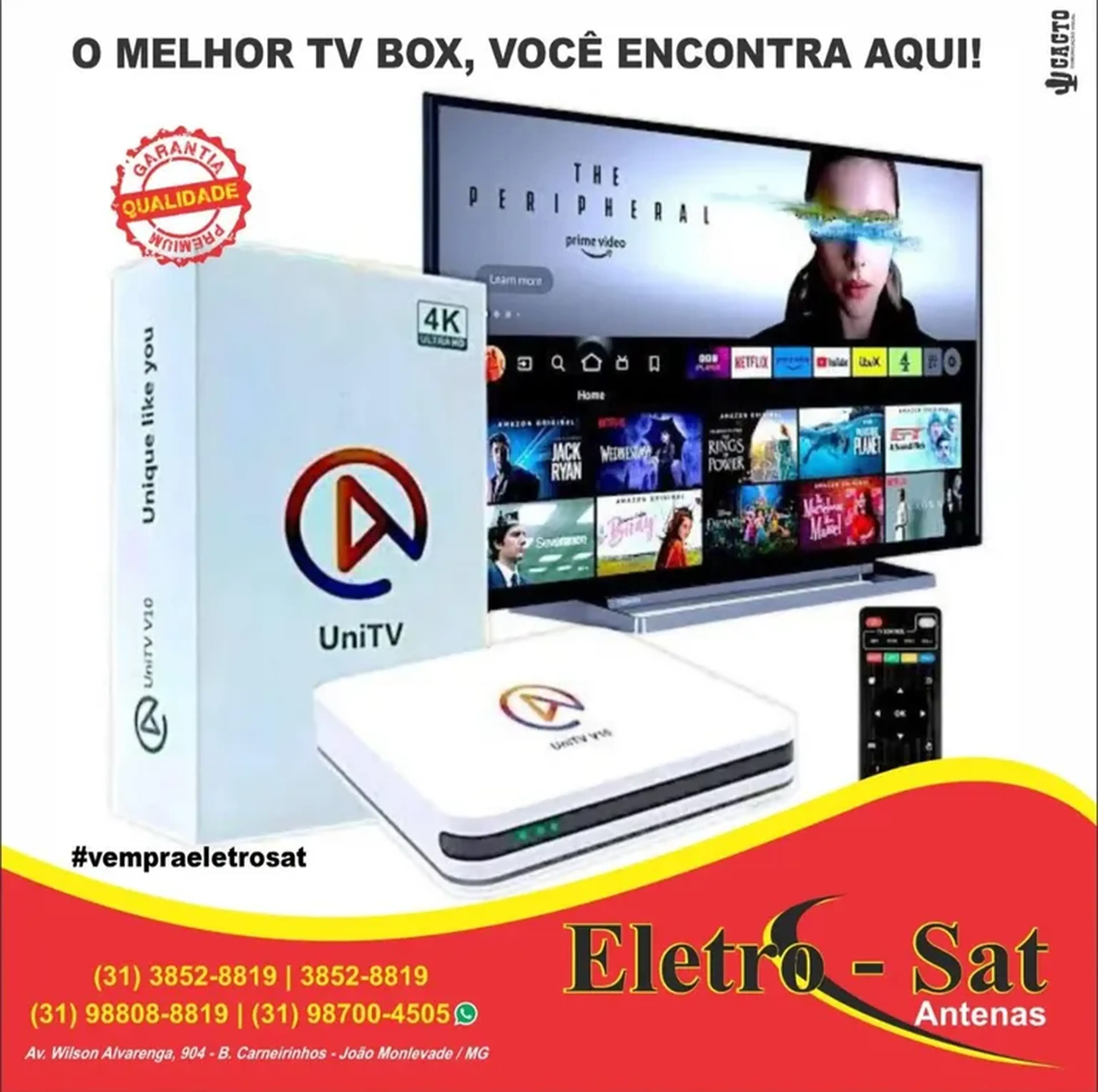 Unitv v10 imagem