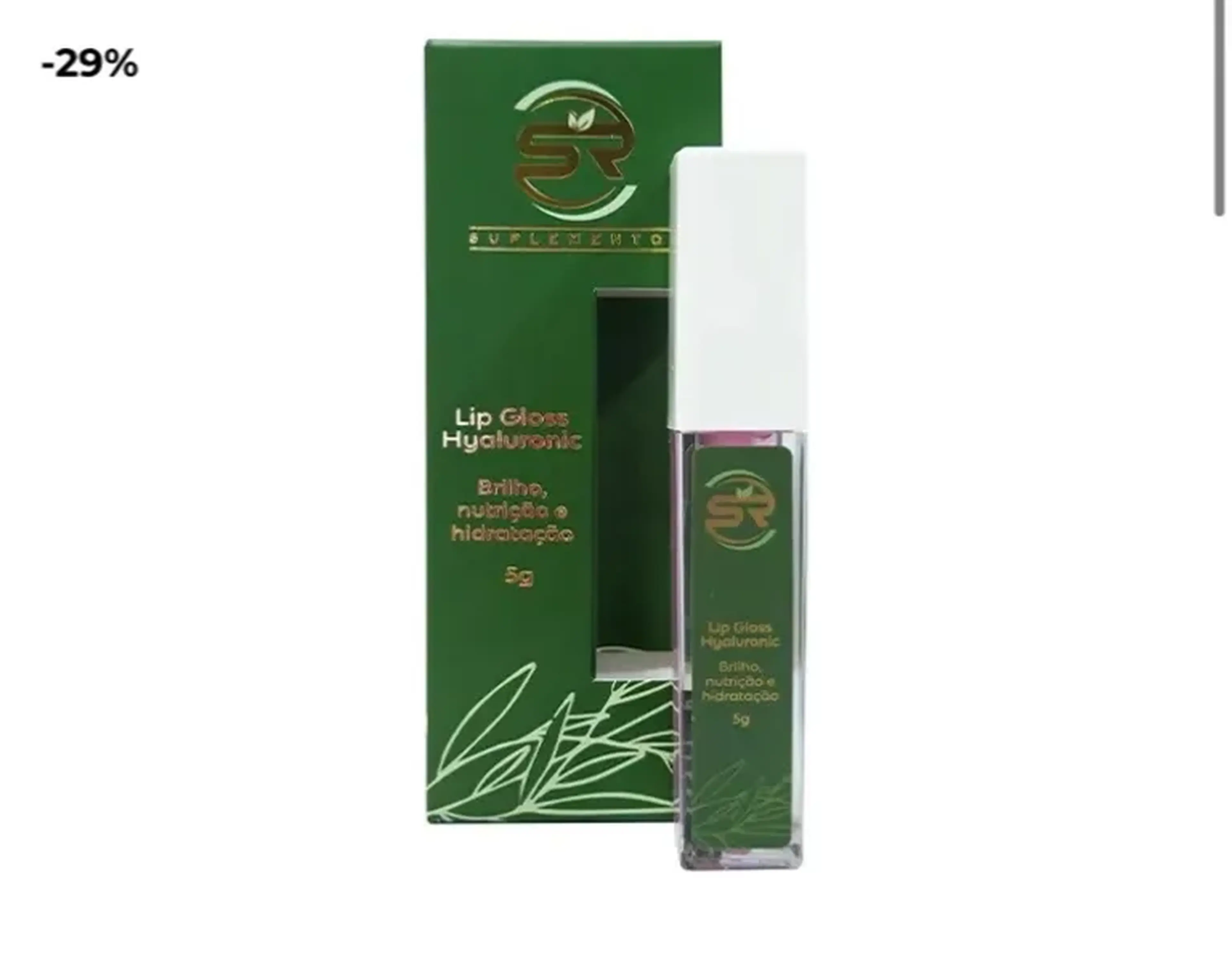 LIP GLOSS HYALURONIC - LÁBIOS HIDRATADOS O DIA TODO imagem