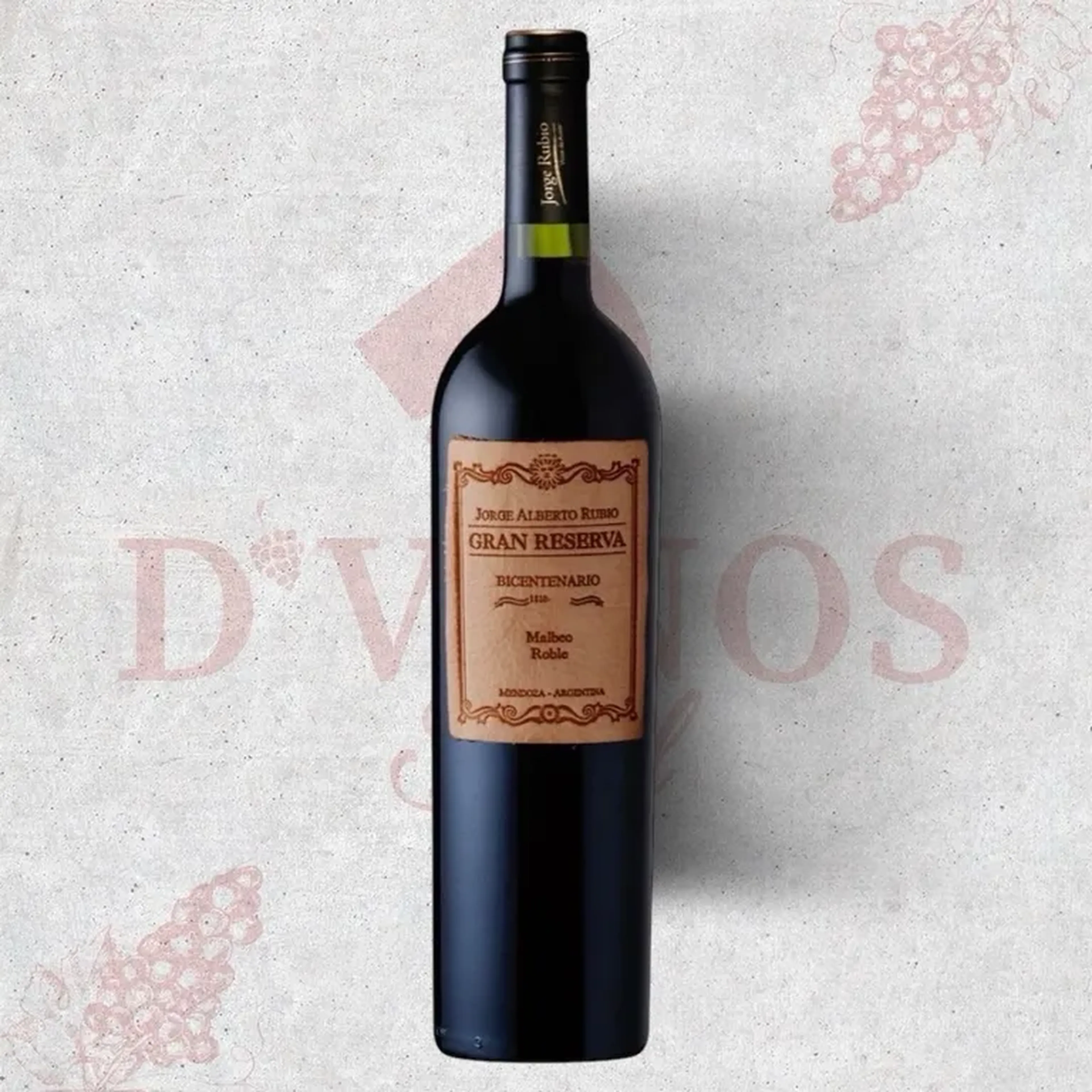 Jorge Rubio Gran Reserva Bicentenario - Malbec imagem