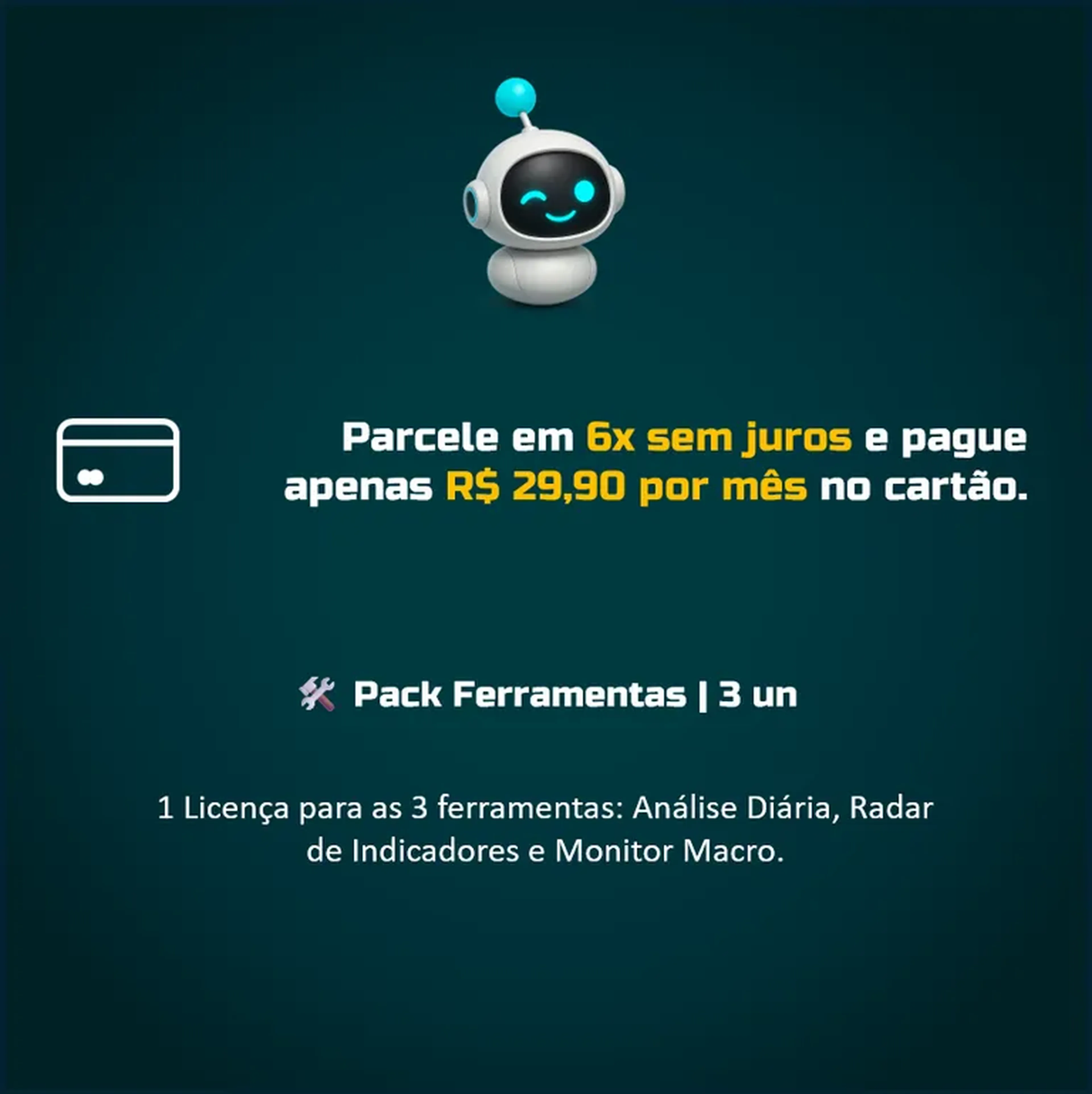 🛠️ Pack Ferramentas | 3 un | Plano Semestral imagem