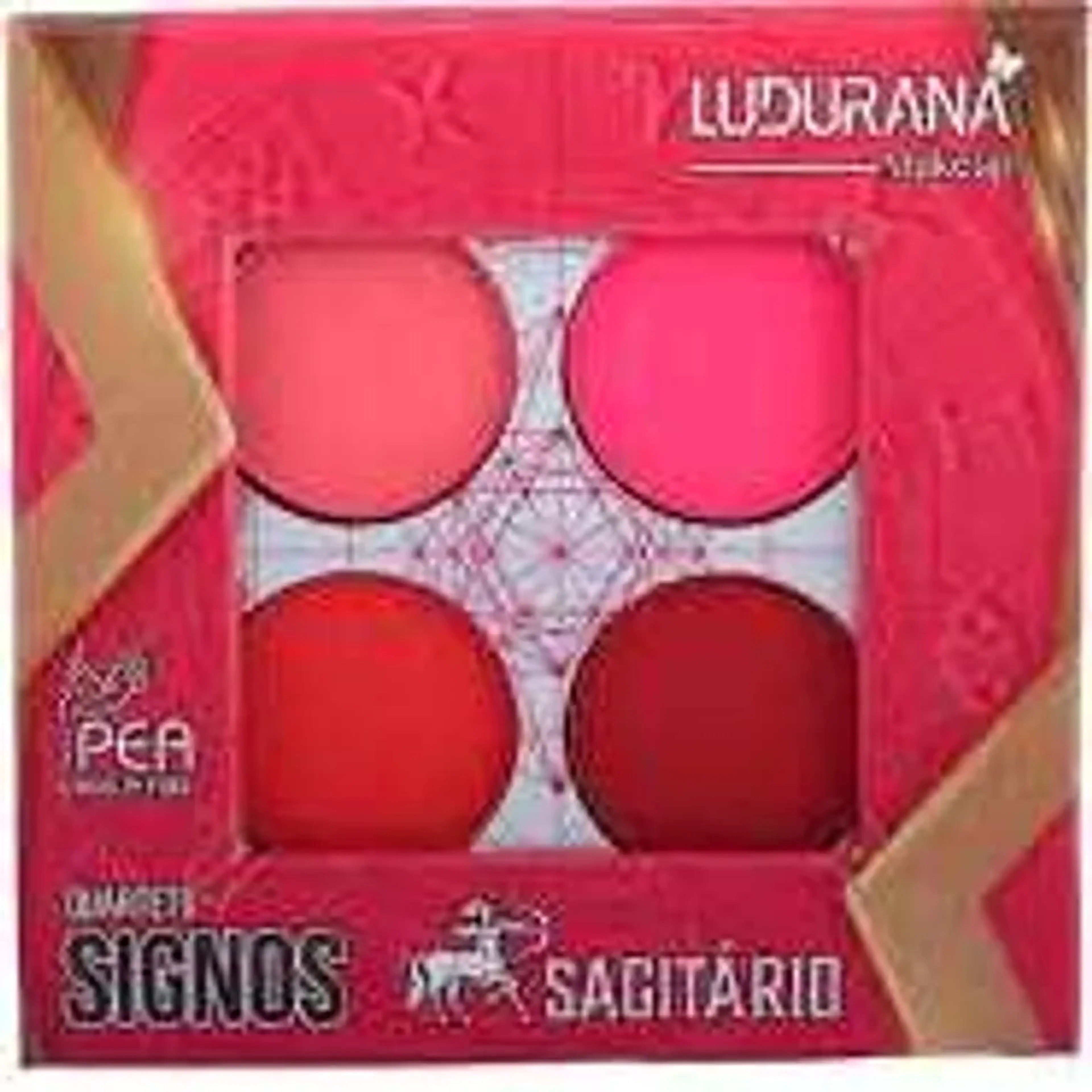 QUARTETO PALETA DE SOMBRA SIGNO SAGITÁRIO-LUDURANA imagem