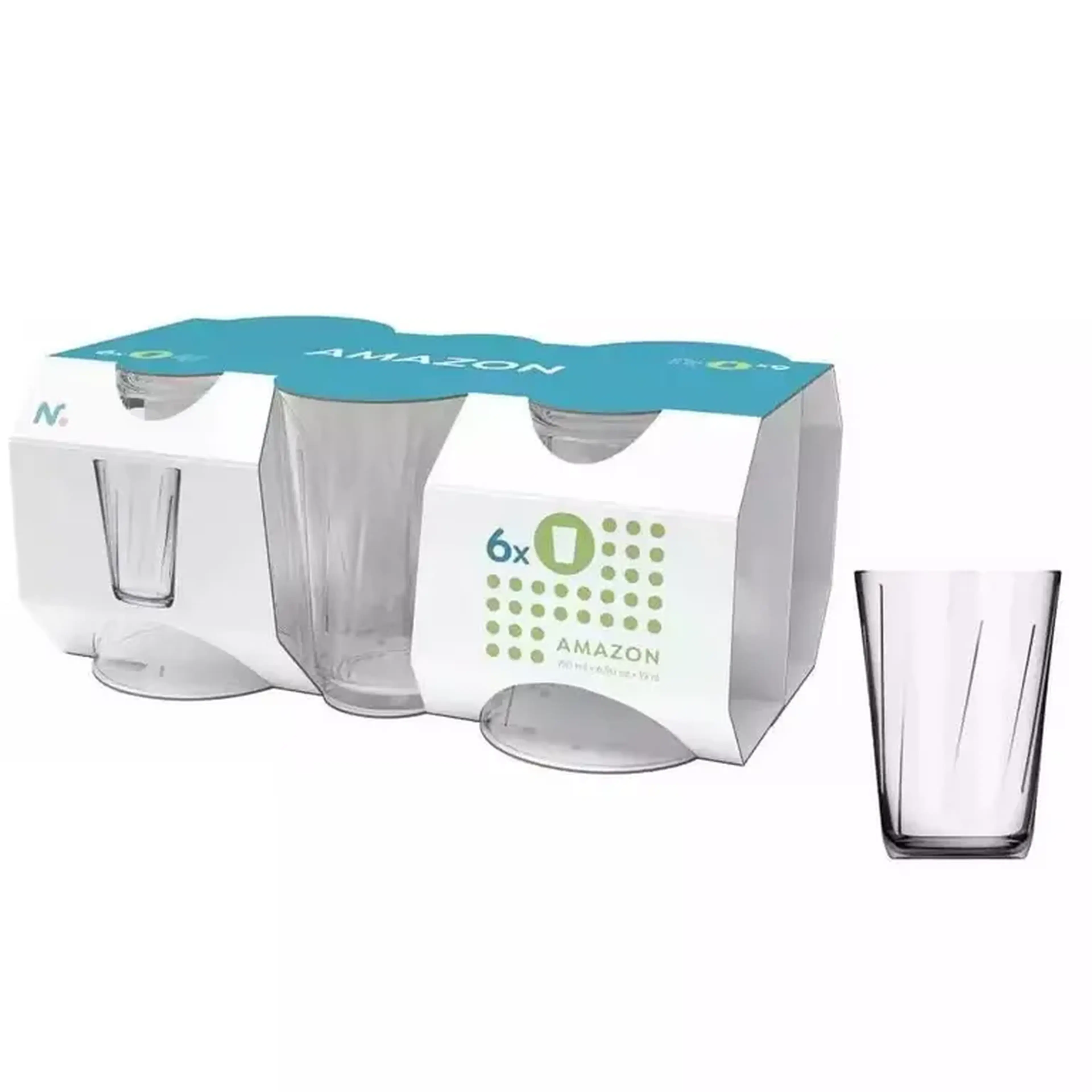 Conjunto de Copos Amazon 6 unidades imagem