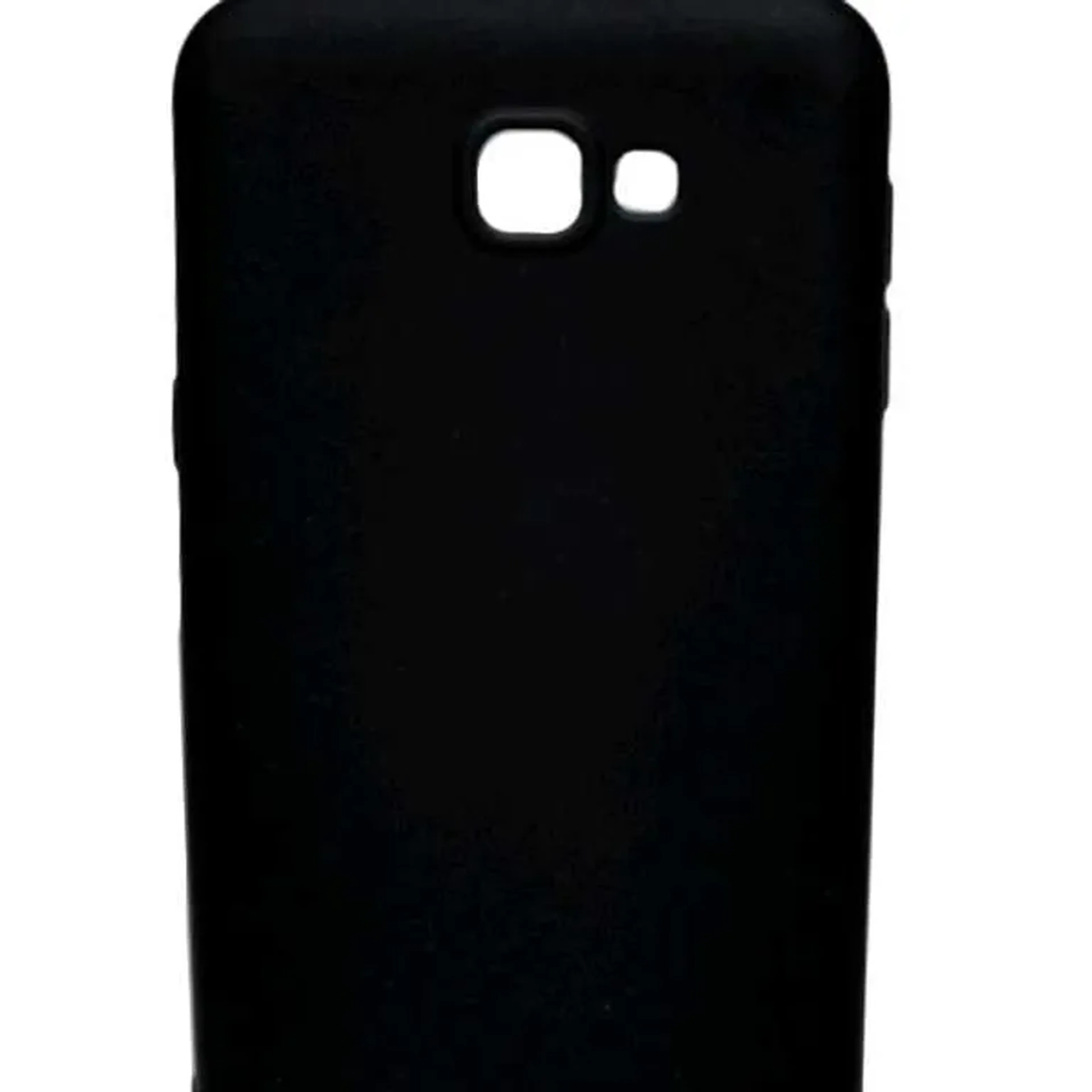 Capinha Para Galaxy J5 Prime, De Silicone Aveludada (PRETA) imagem