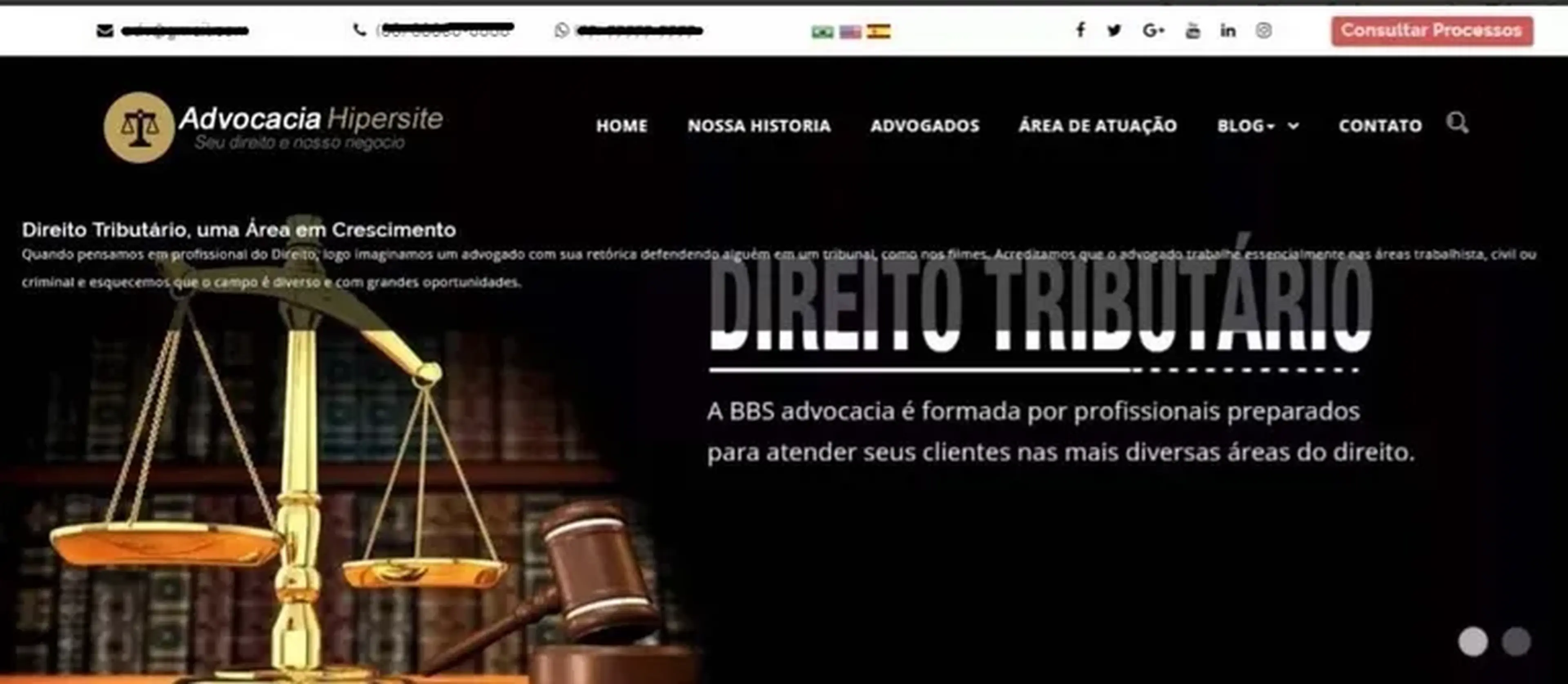 SITE ADVOGADO BLACK imagem