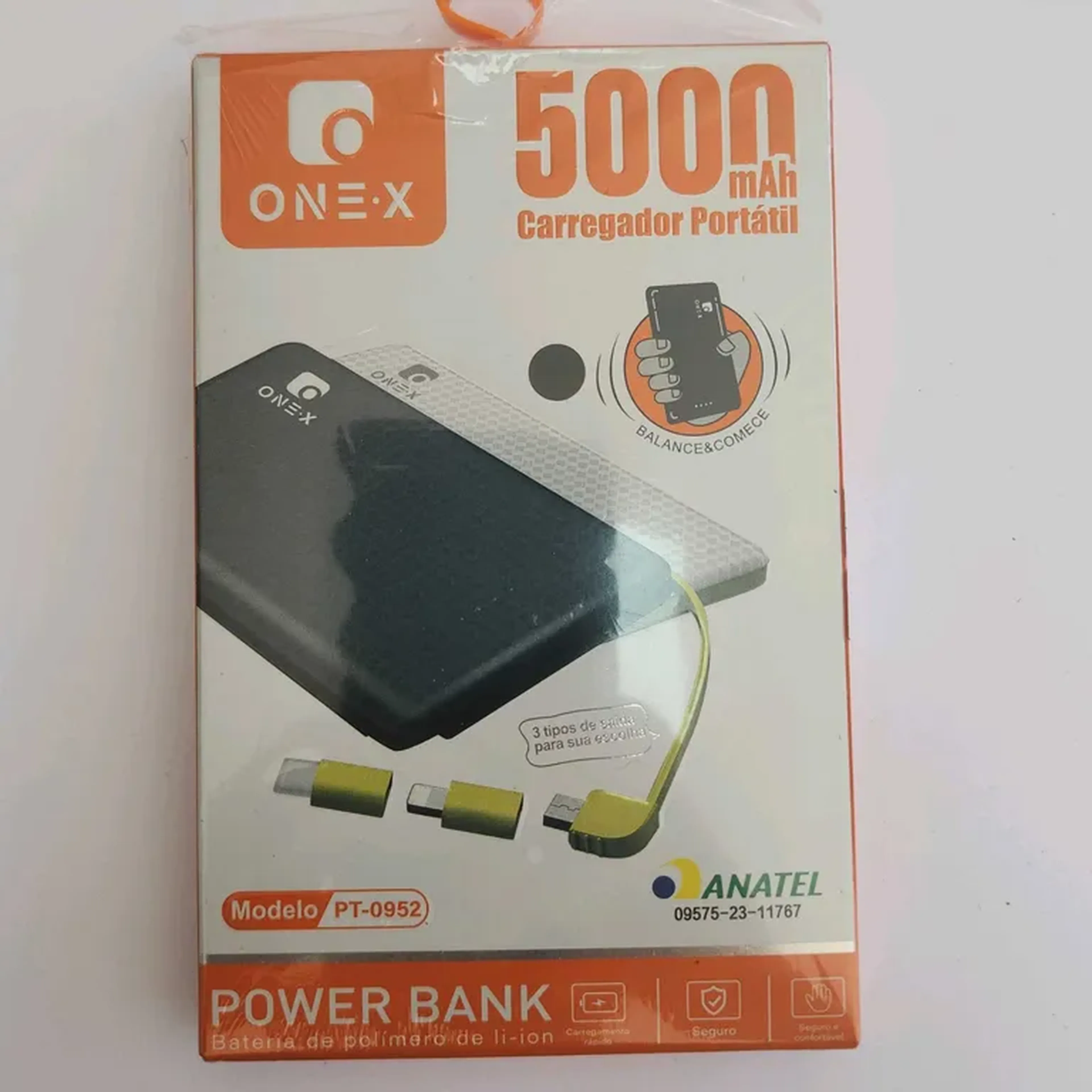 Power Bank Onex 5000 PT-0952 imagem