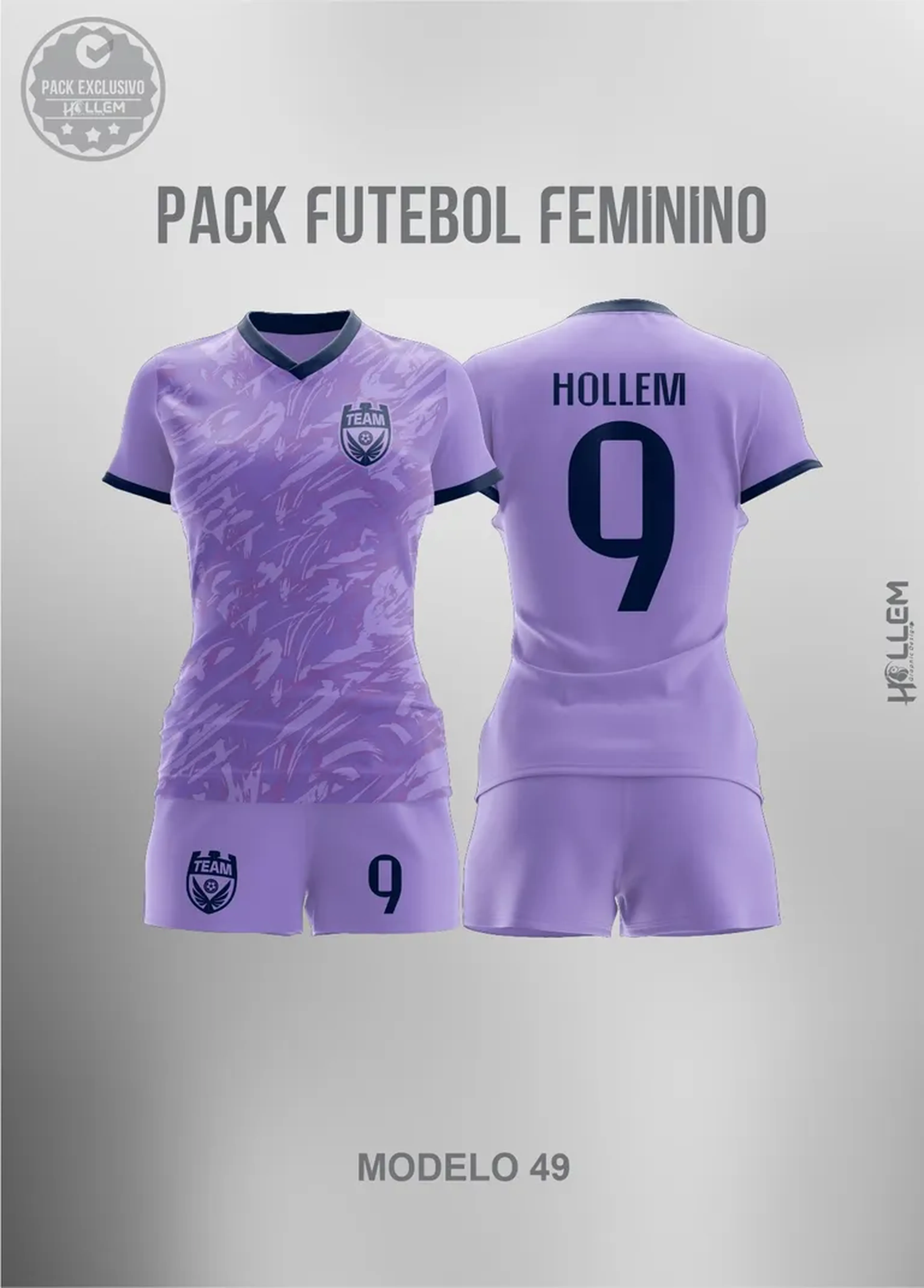 Texura Futebol feminino MOD49 imagem