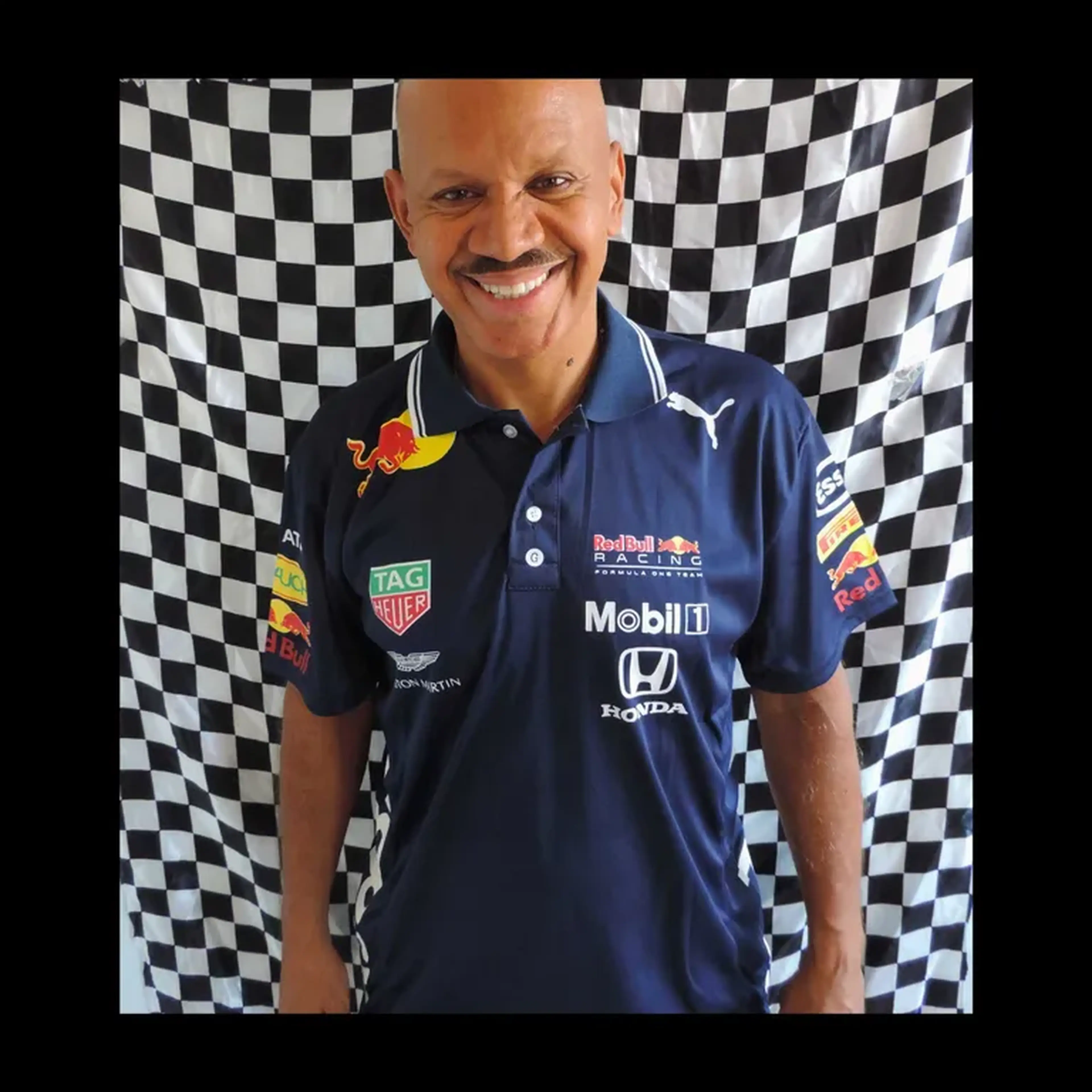 Camiseta Polo Red Bull Racing imagem