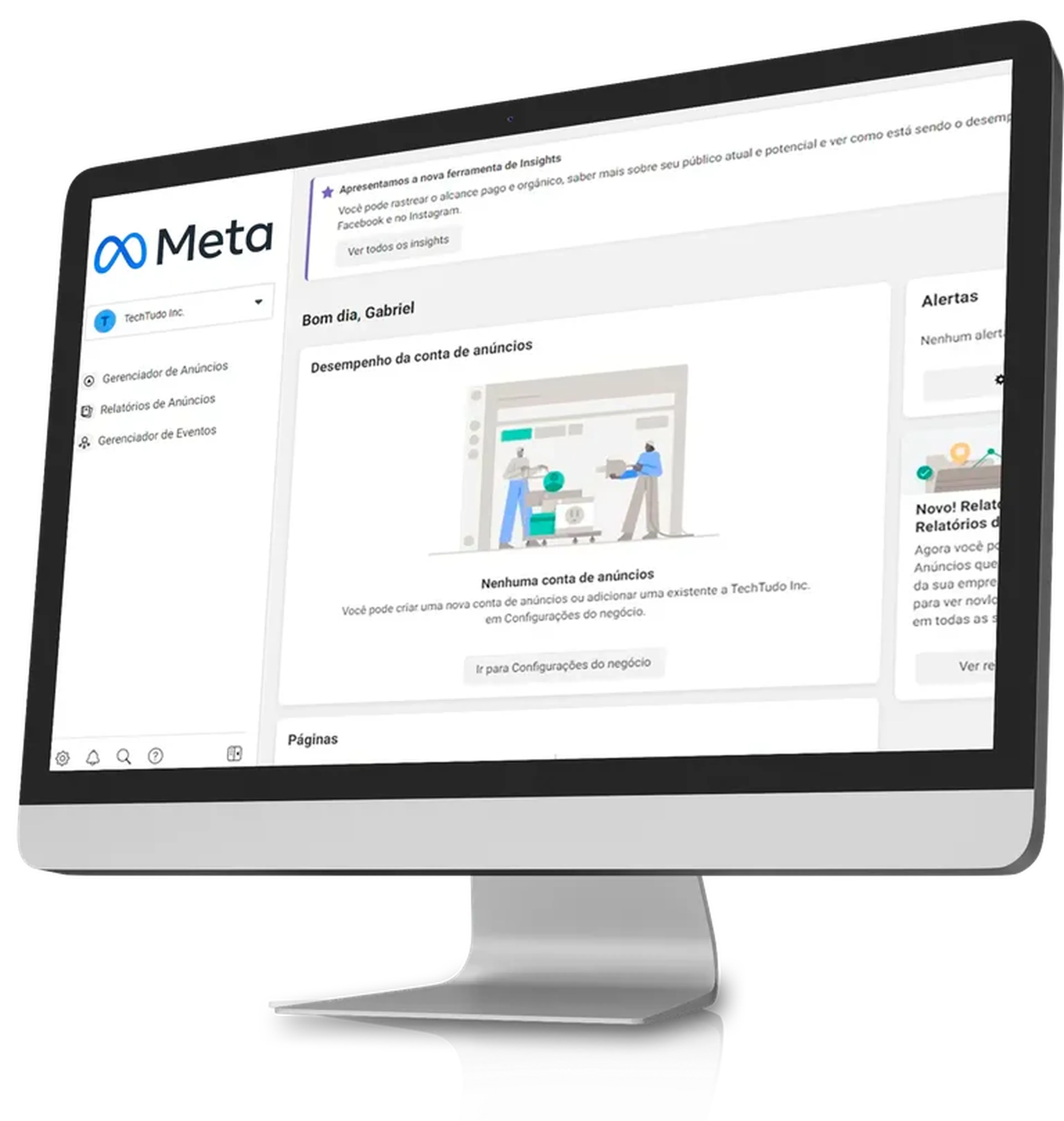 Configurações imagem