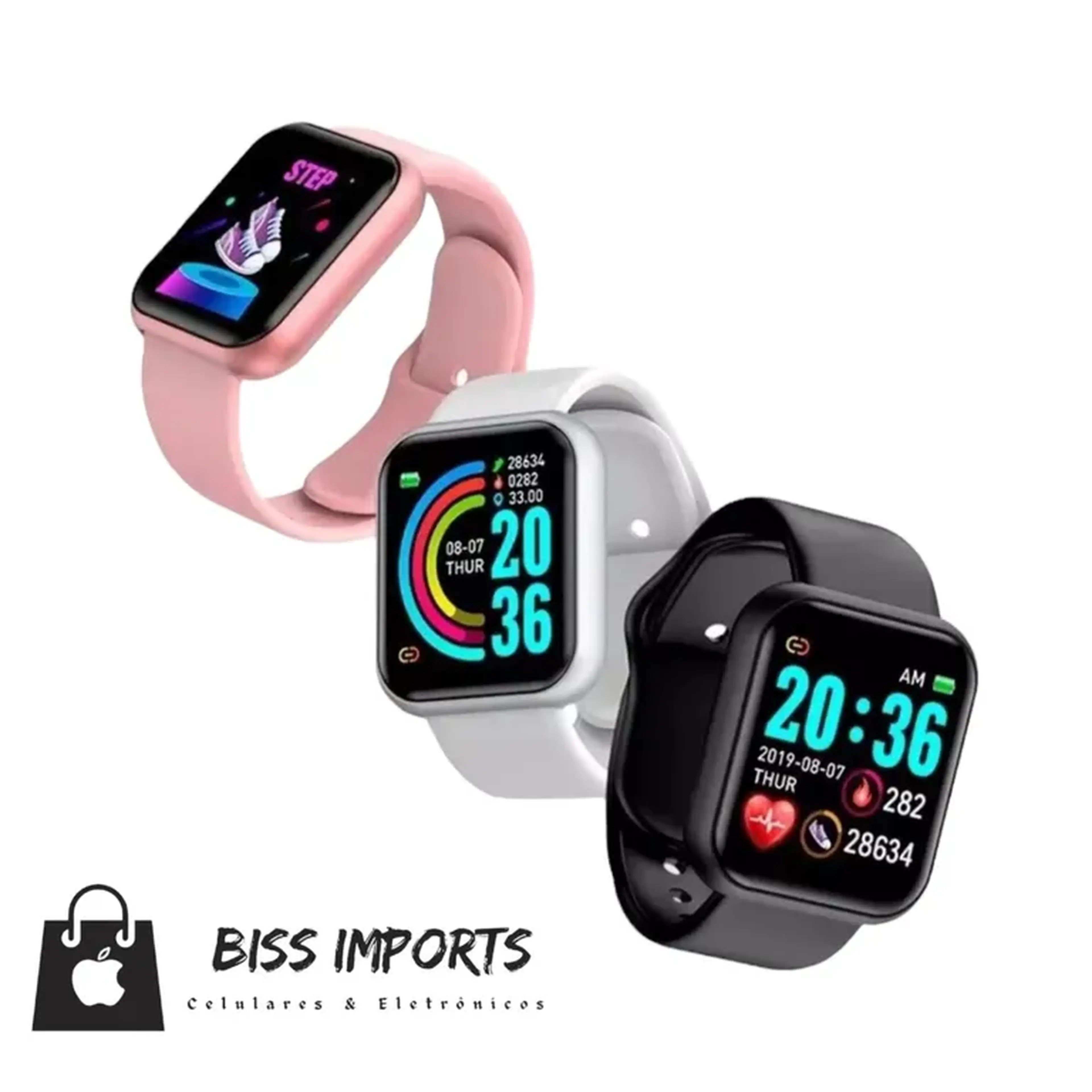 Smartwatch D20S Atualização 2024 imagem